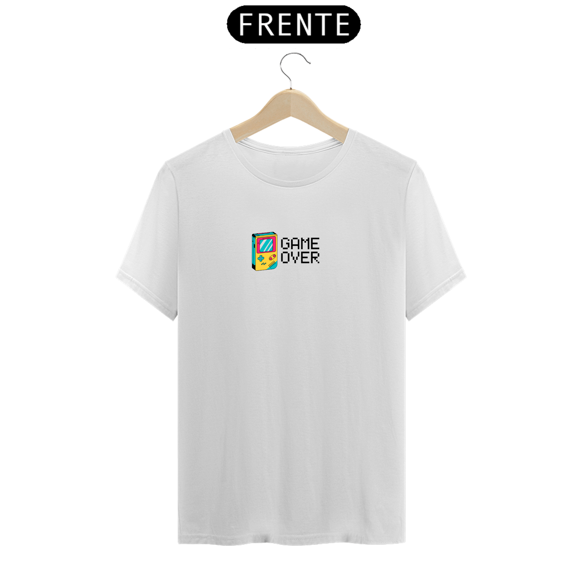Nome do produto: Camiseta Game Over Desenho 