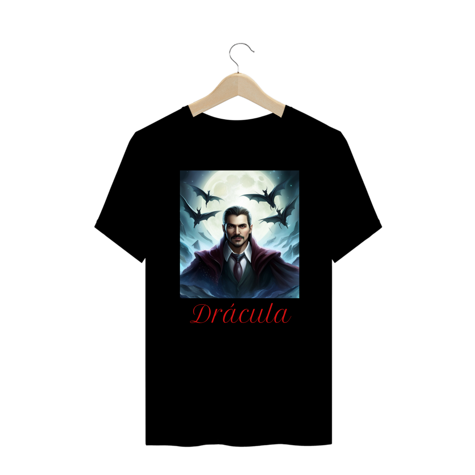 Camiseta Drácula (Plus Size)
