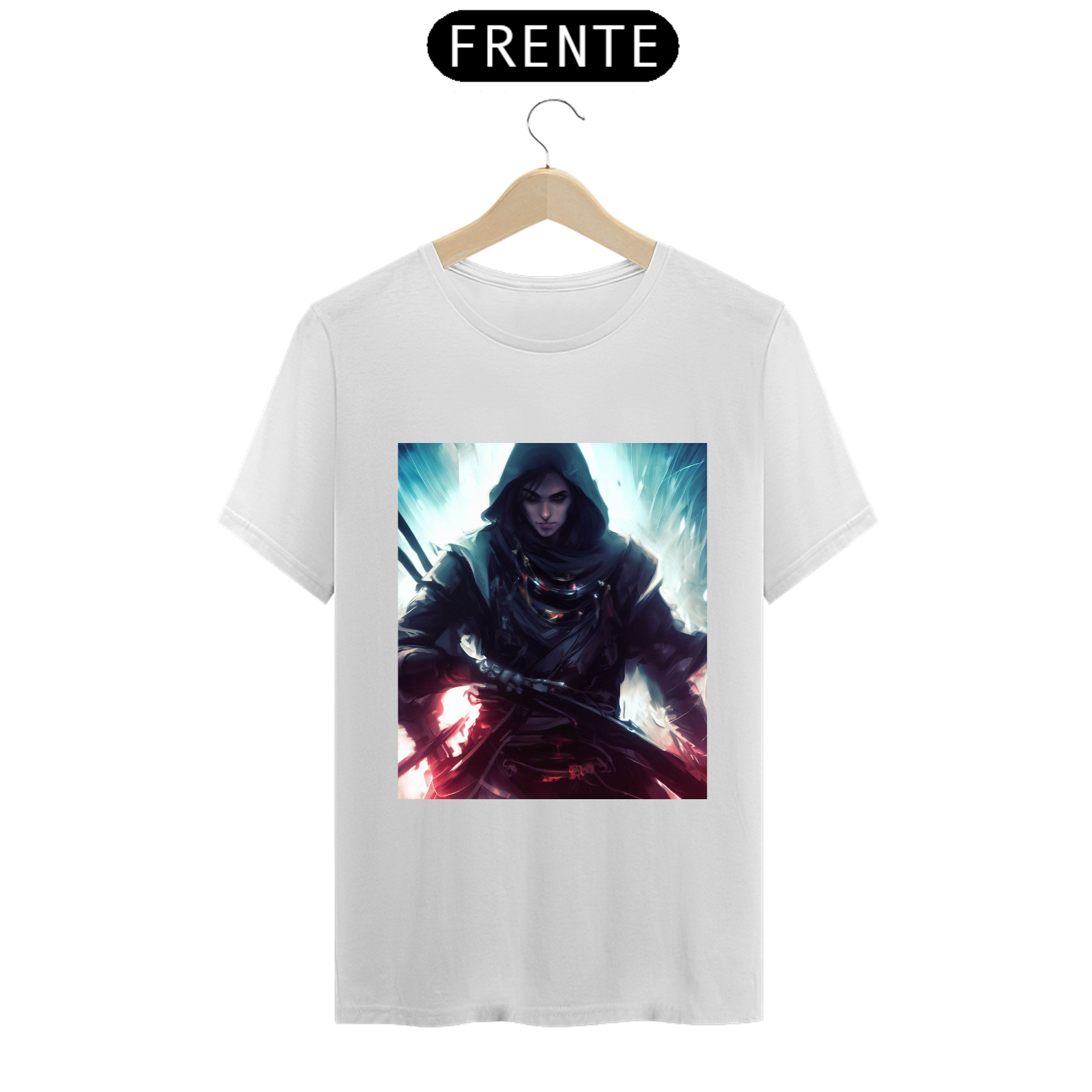 Nome do produto: Camiseta Classe Ninja MMORPG RPG Fantasia Games Jogos