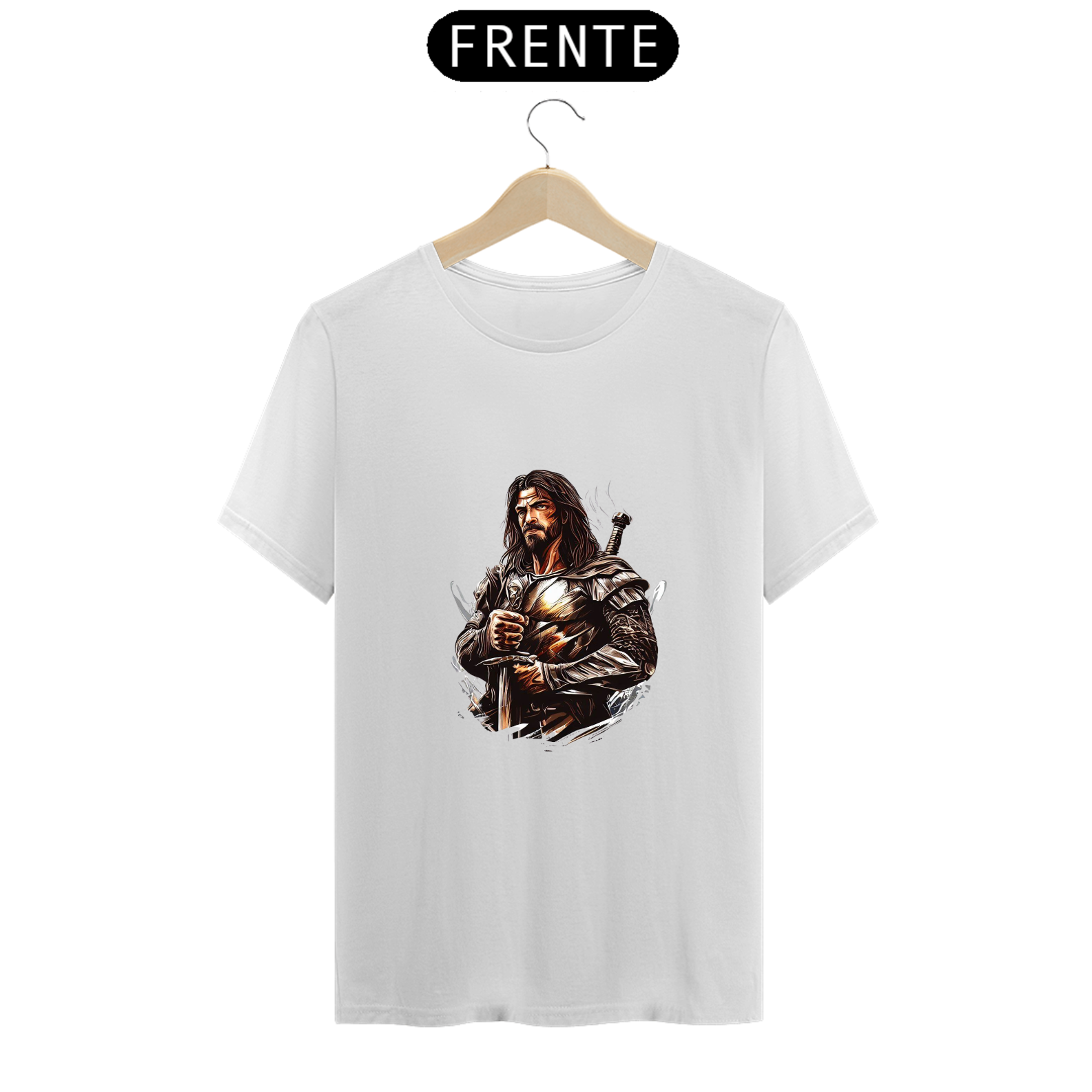 Camiseta Unissex Aragorn Senhor dos Anéis Lotr Algodão 100