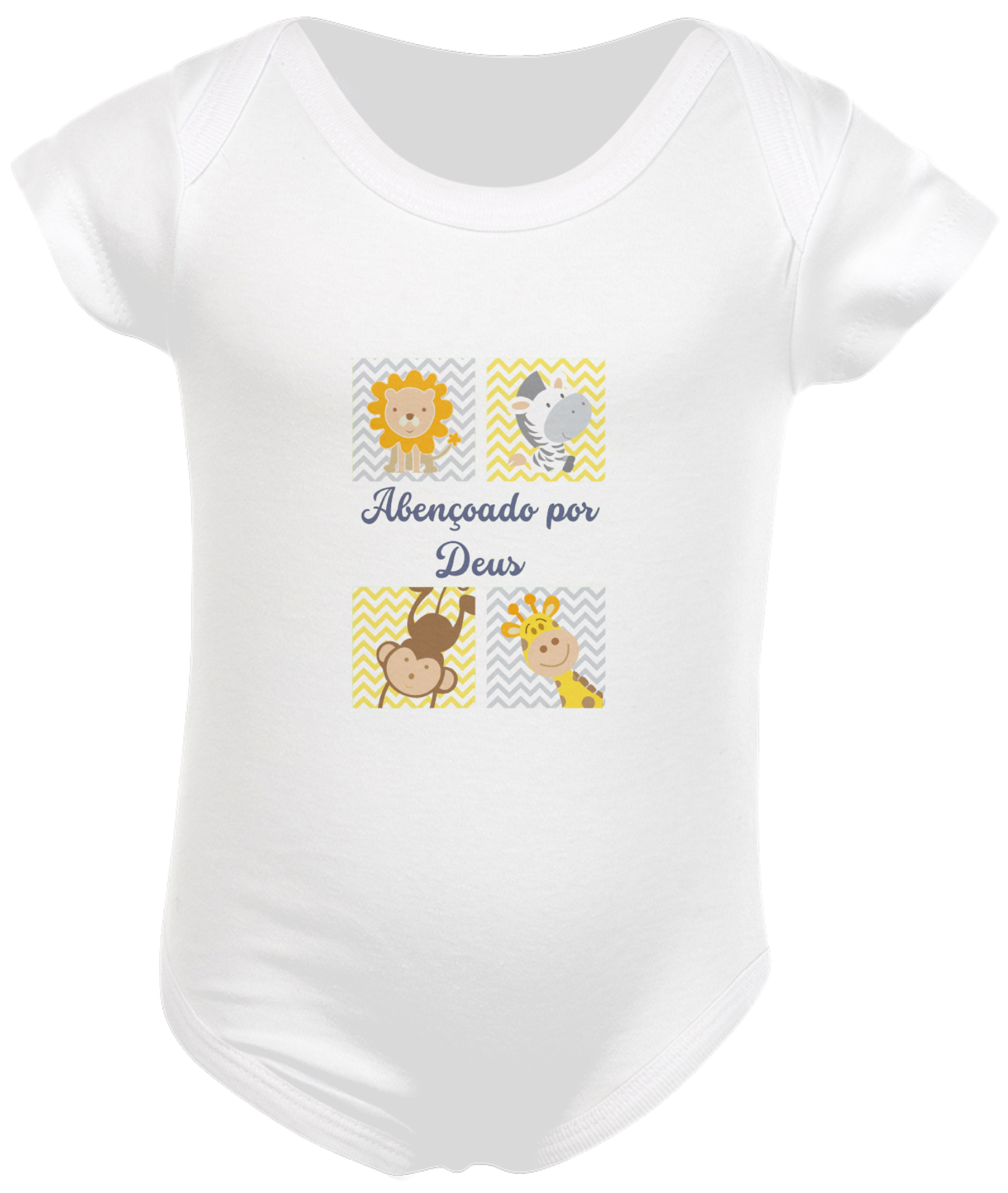 Body Infantil - Abençoado Por Deus