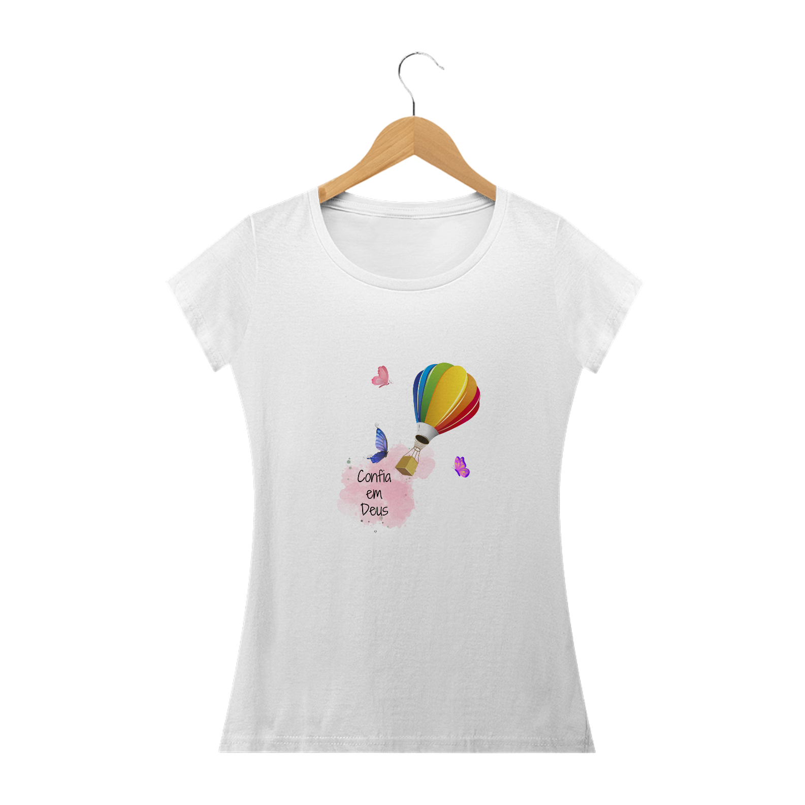 Baby Long Classic - Confia Em Deus