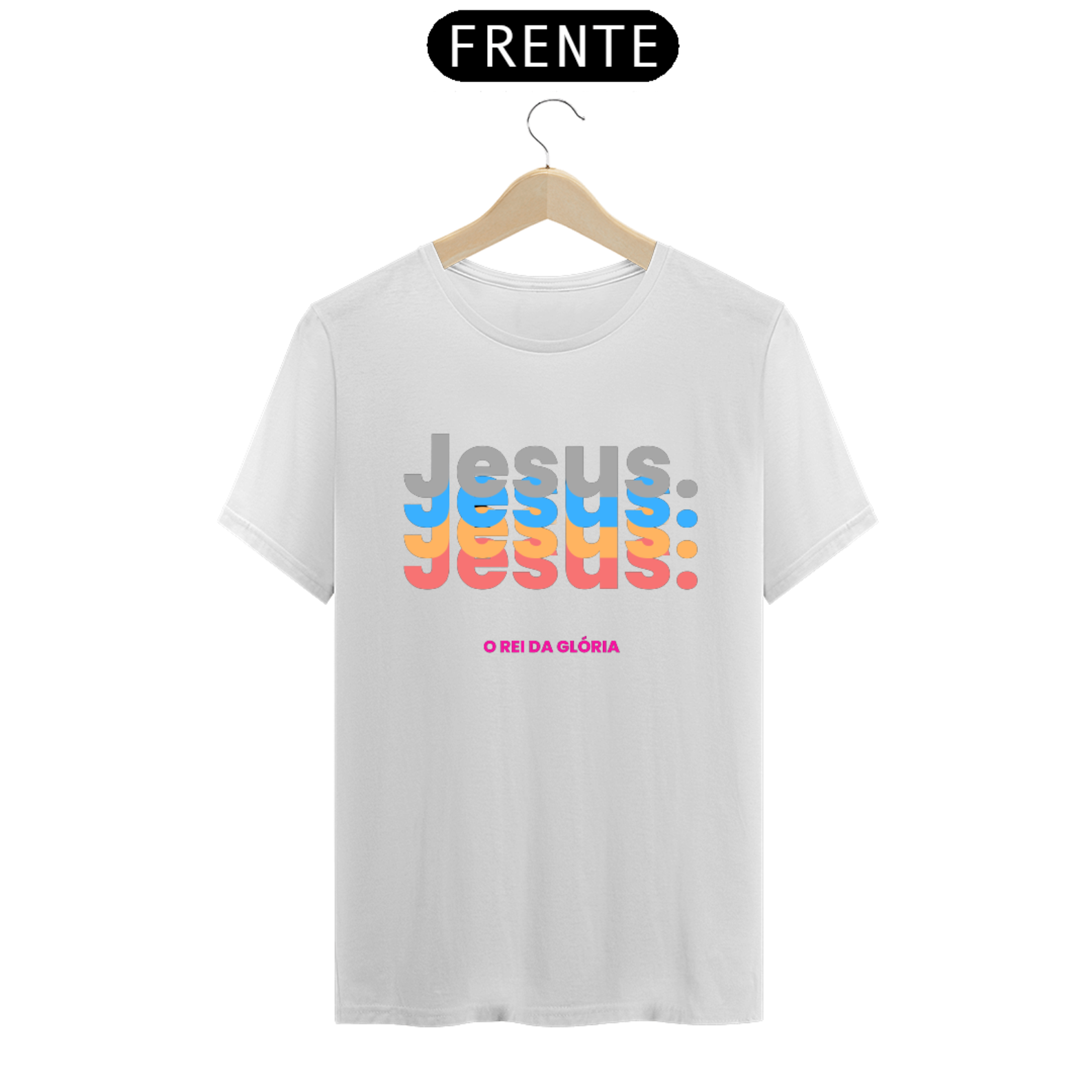 T-Shirt Classic - Jesus O Rei Da Glória