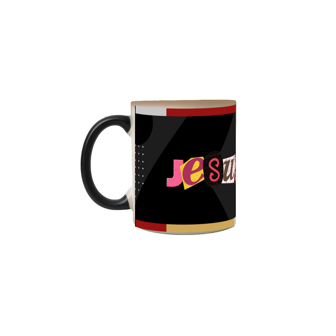 Caneca Mágica Jesus Personalizado