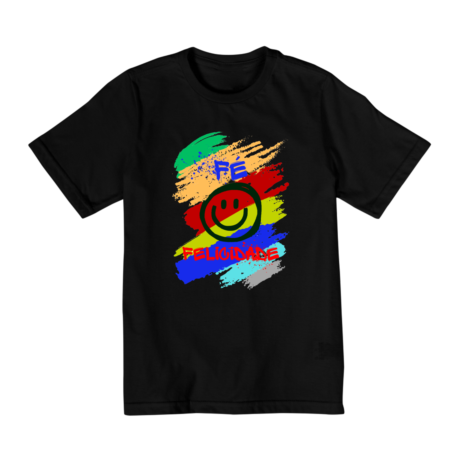 Quality Infantil T-Shirt (2 a 8) Anos - Fé e Alegria