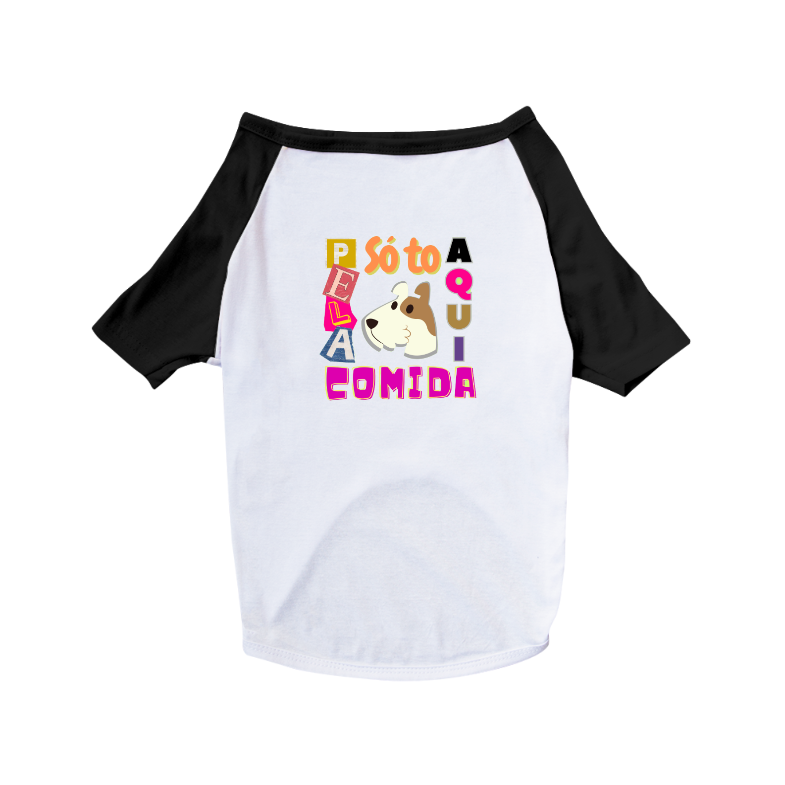 Camisa Pet Dog - Só Pela Comida
