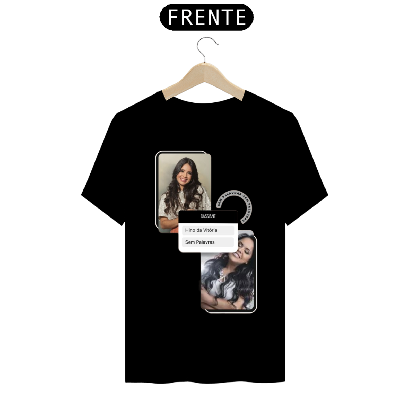 T-Shirt Classic - Cassiane Hino Da Vitória