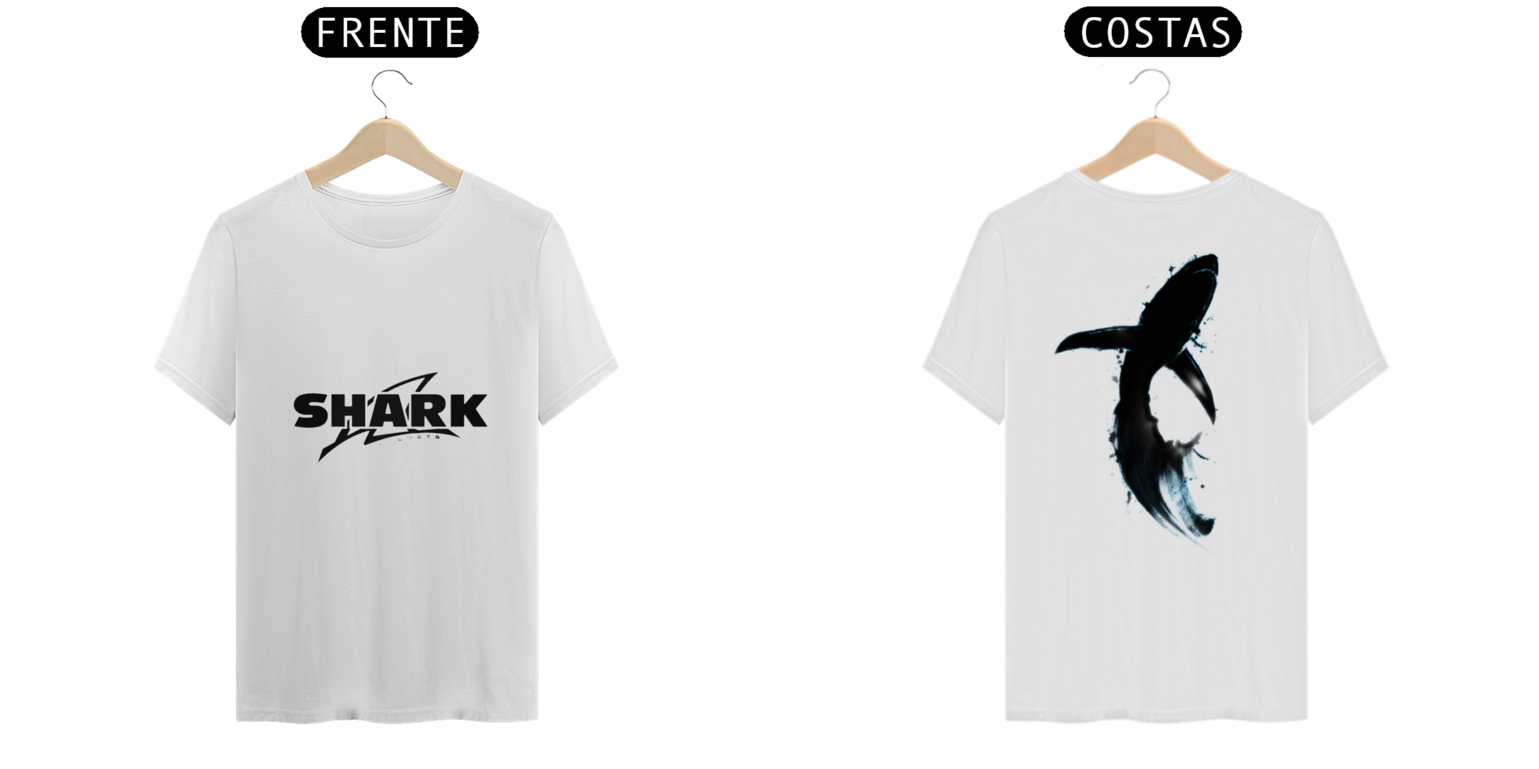 Camisa com tema tubarão