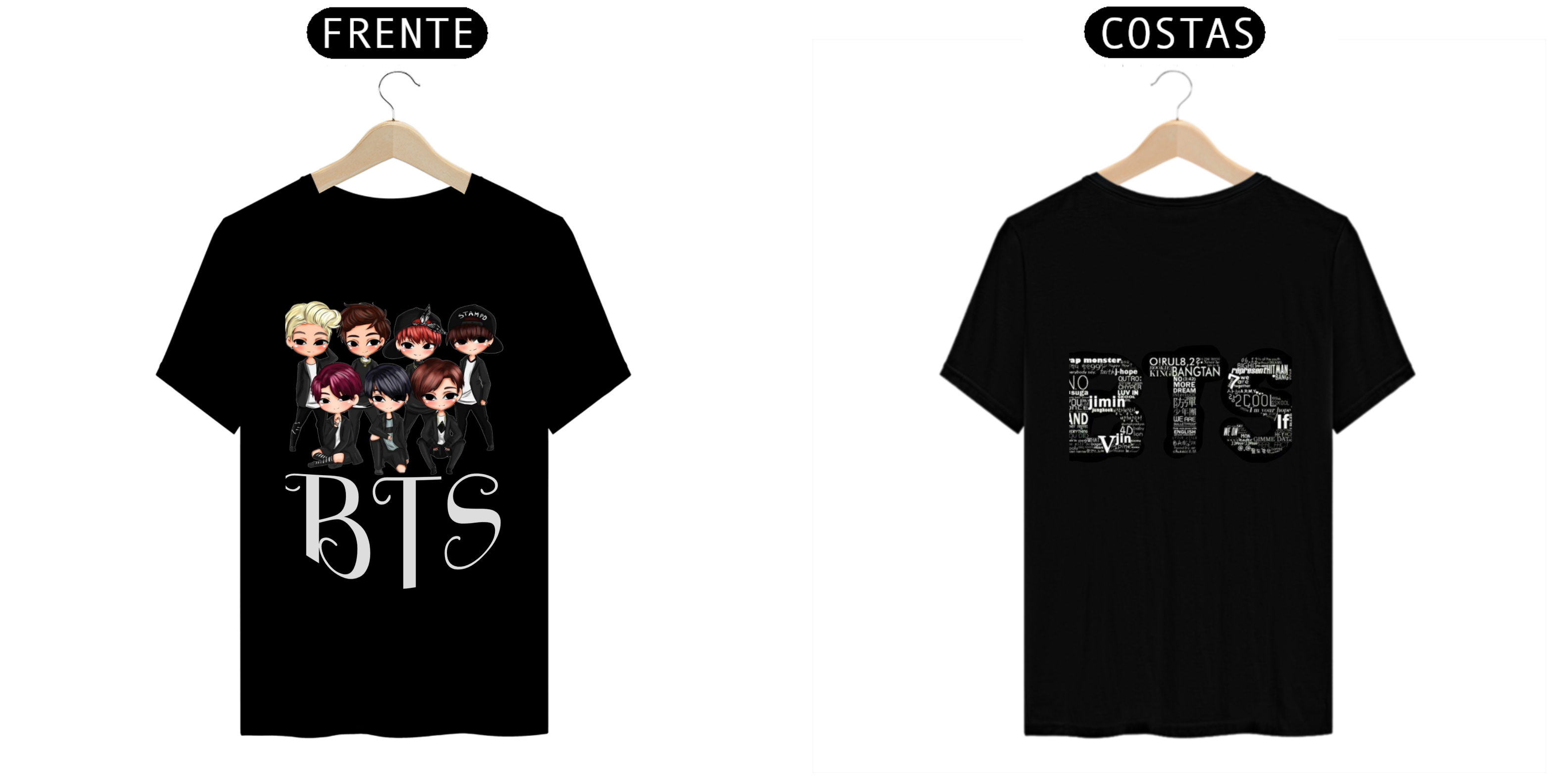 CAMISA DO BTS