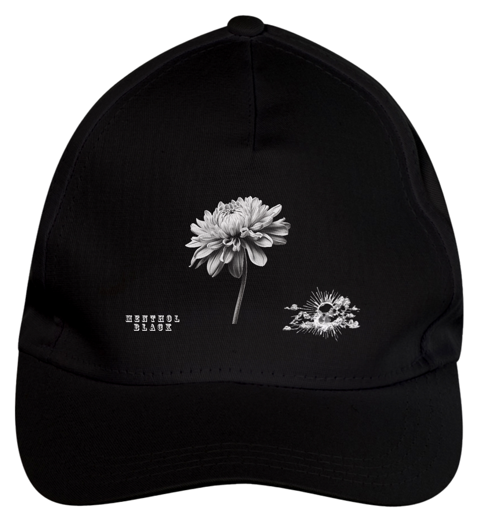 Boné Brim - Menthol Black 