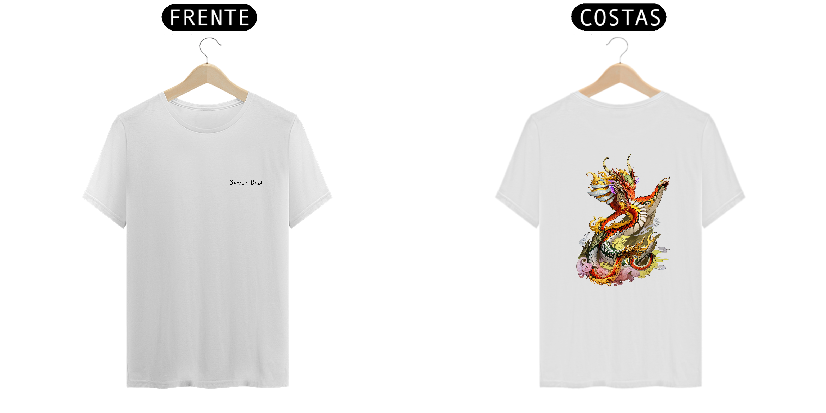 Camiseta Unissex Square Boys