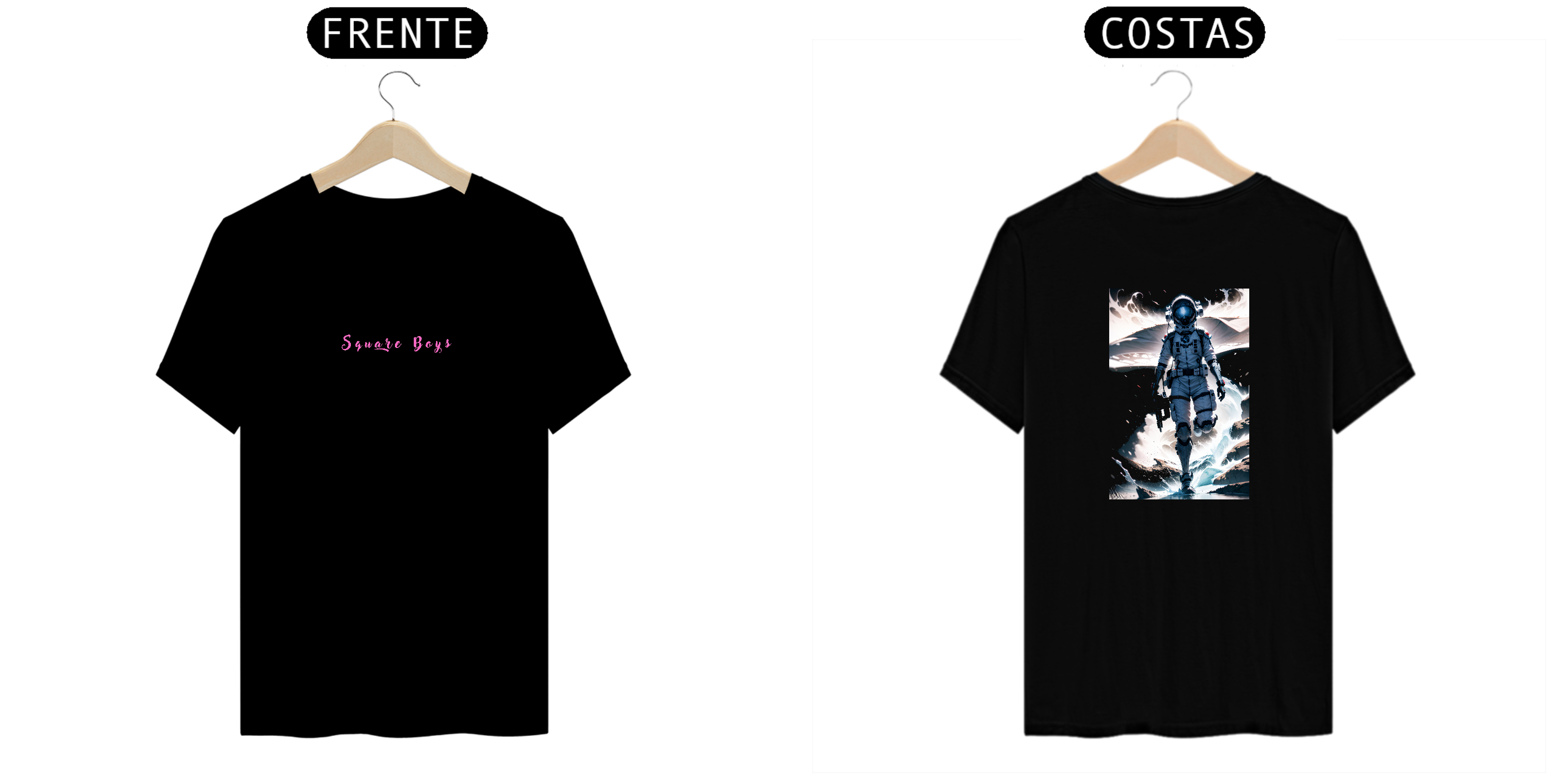 Camiseta Unissex Square Boys