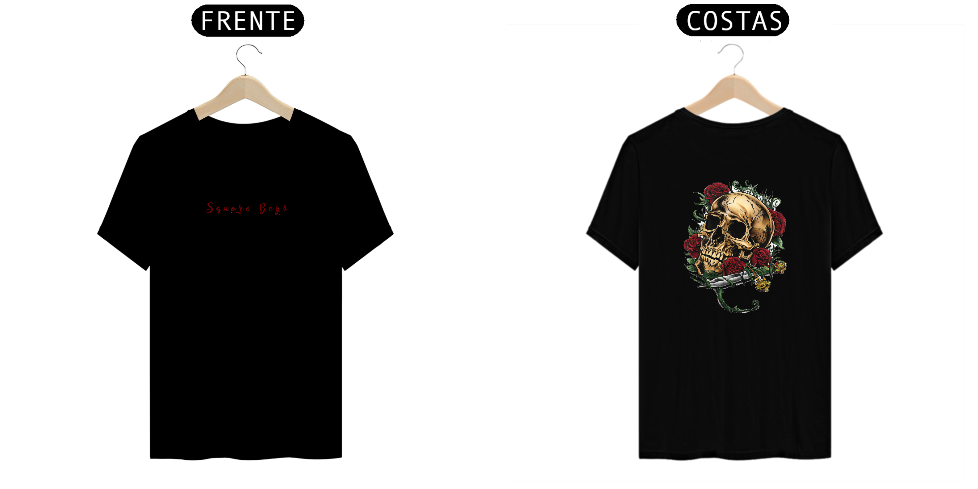 Nome do produto  Camiseta Unissex Square Boys