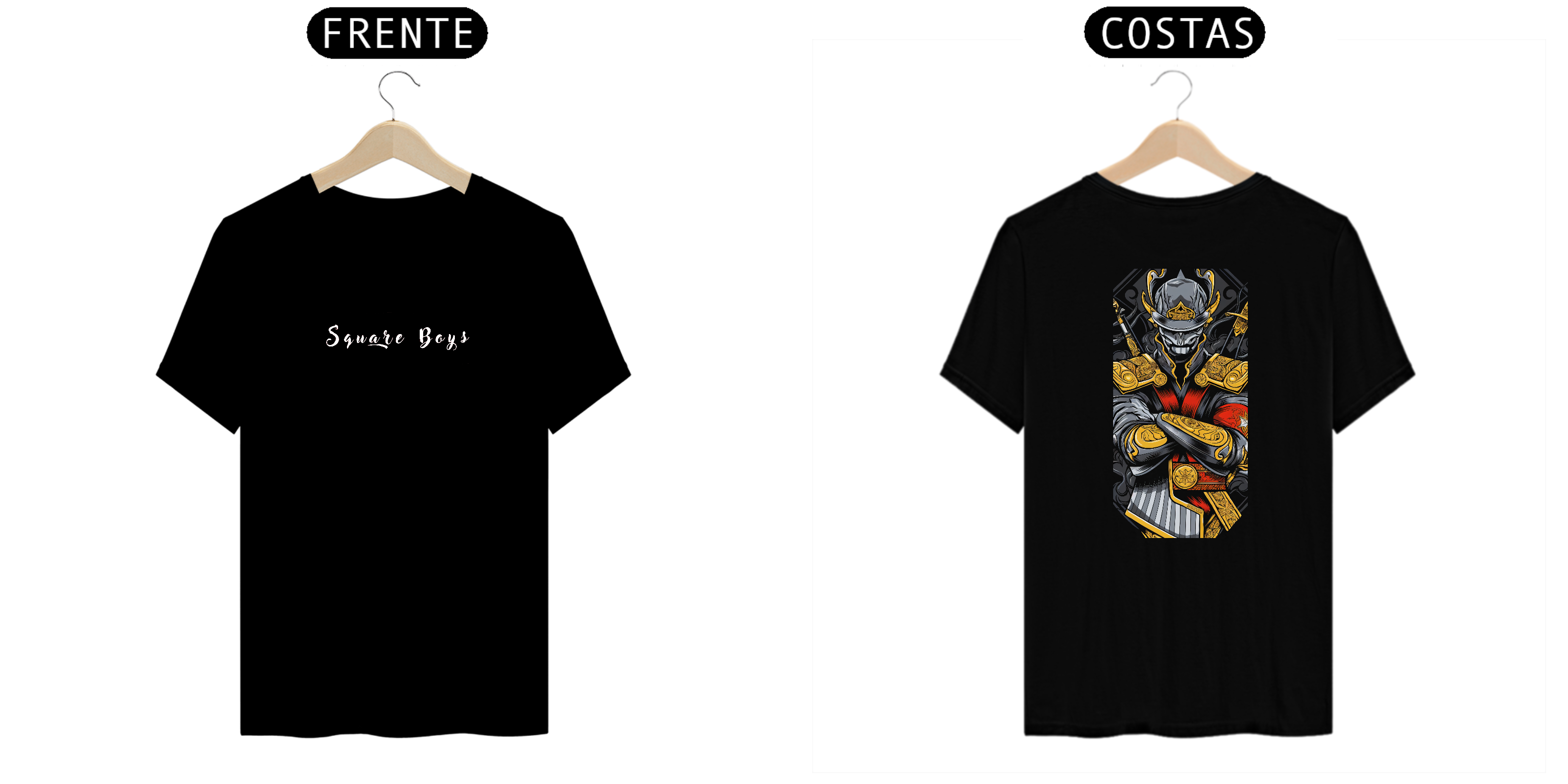 Nome do produto  Camiseta Unissex Square Boys