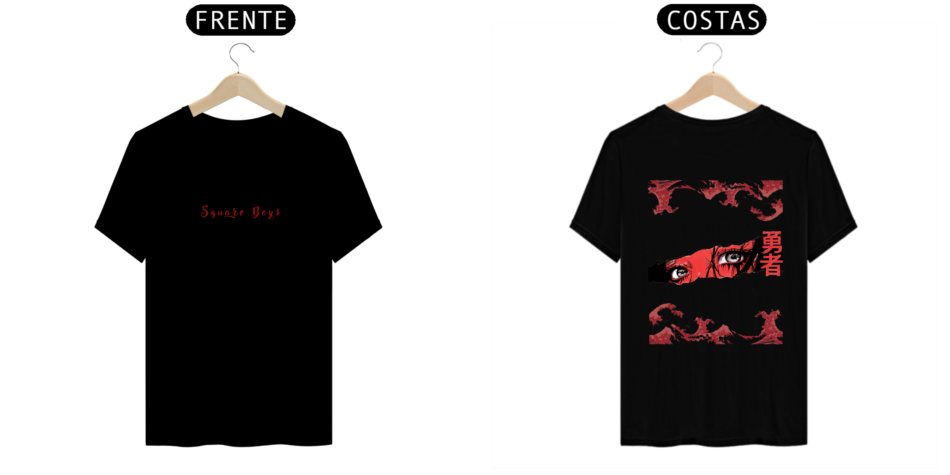 Nome do produto  Camiseta Unissex Square Boys