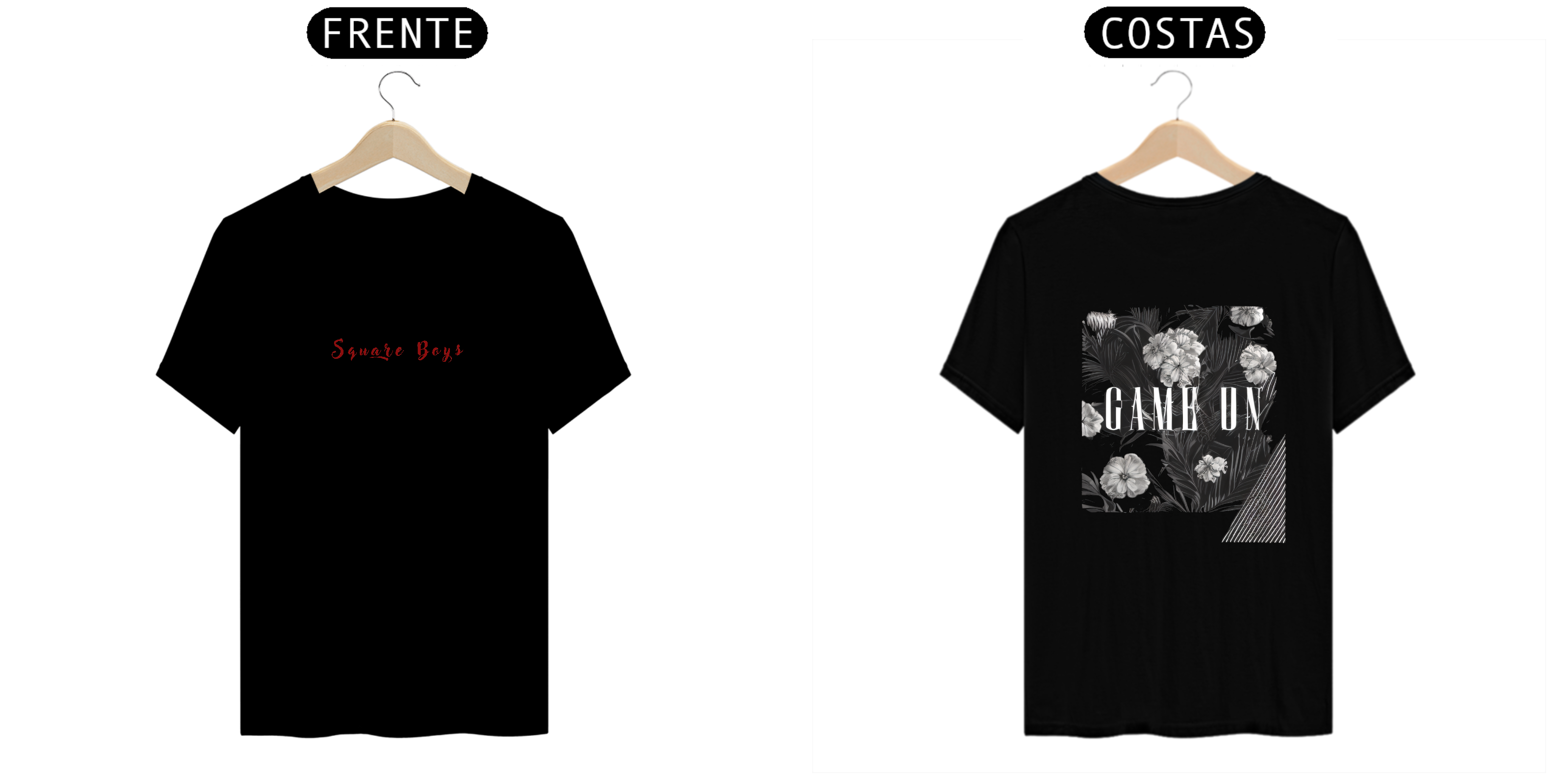 Nome do produto  Camiseta Unissex Square Boys