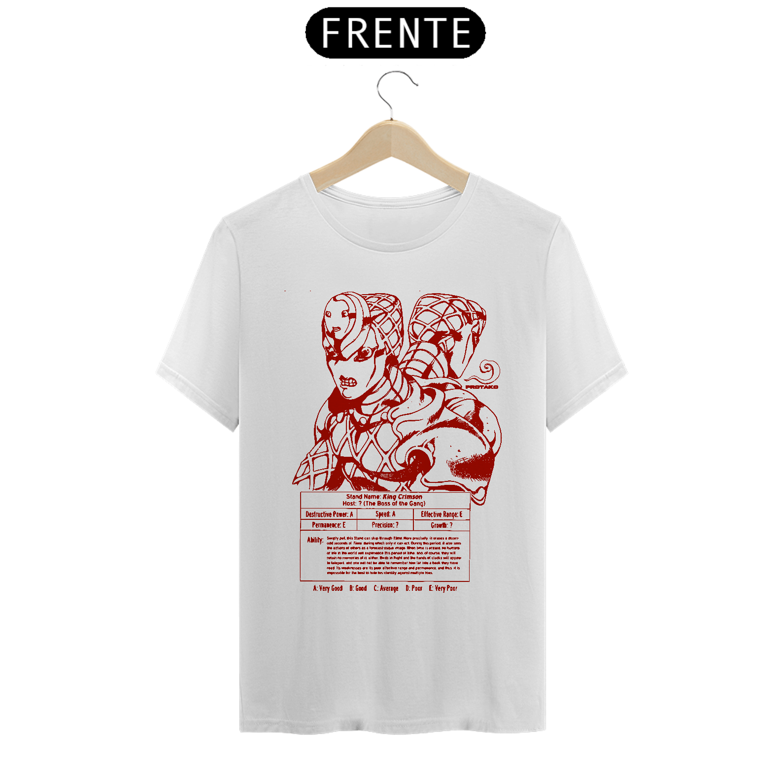 Camiseta Time Erase Frente 