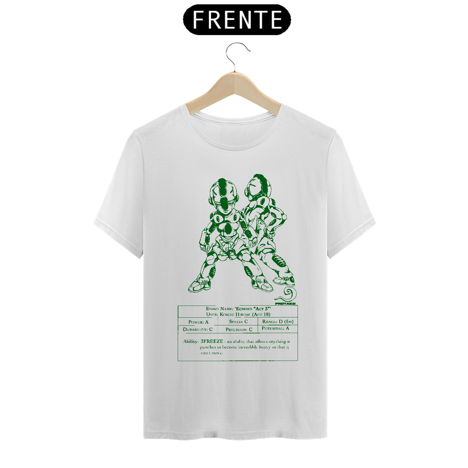 Camiseta Echoes Frente 