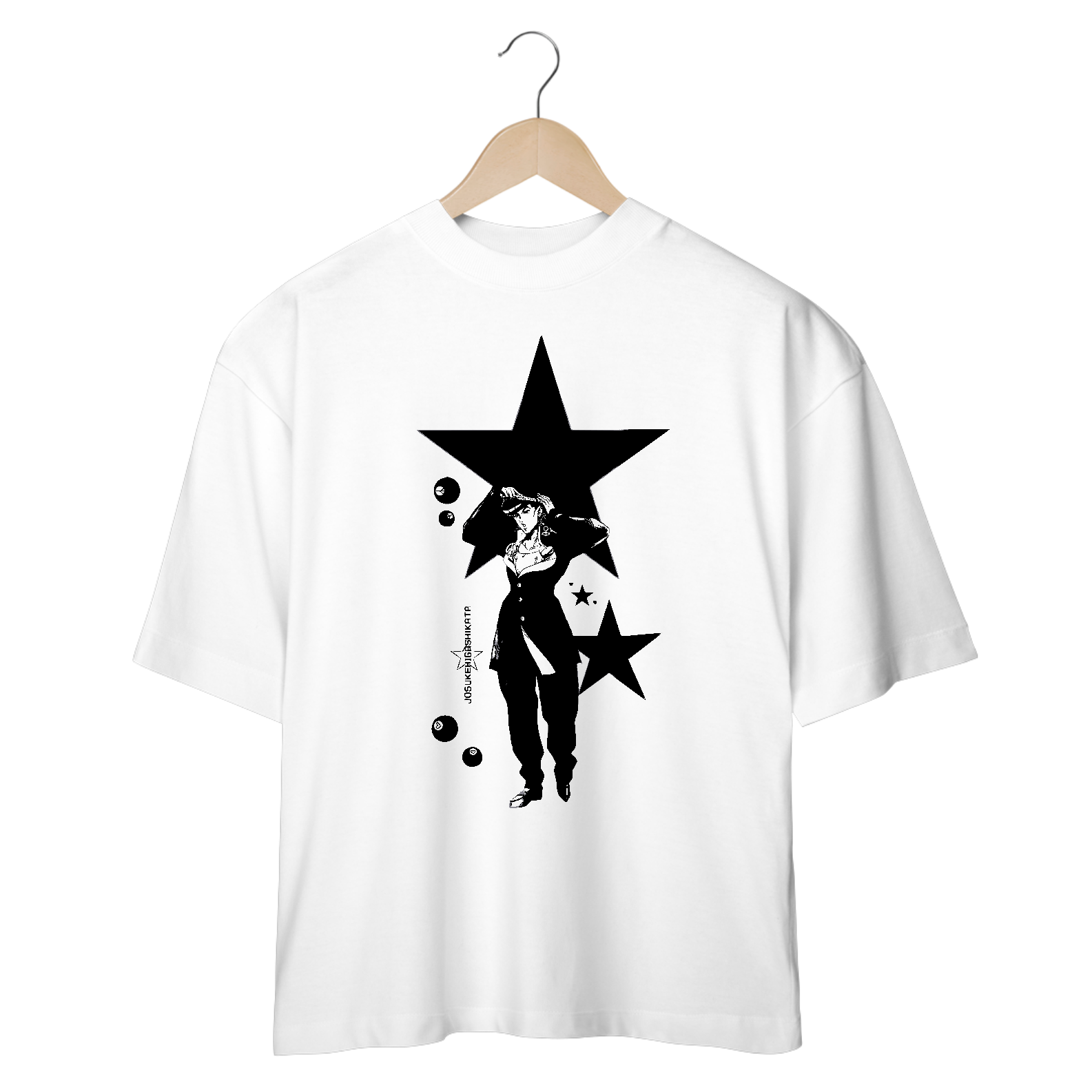 Camiseta Oversized Josuke Frente