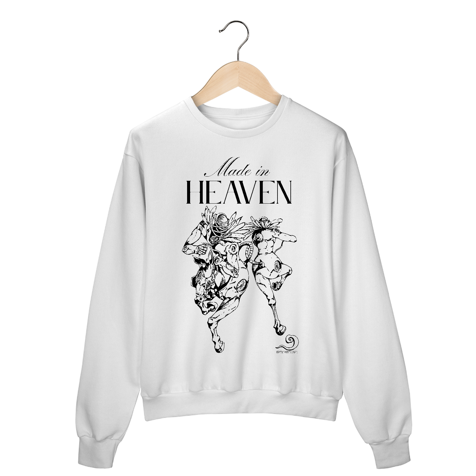 Nome do produto: Moletom Fechado Unisex Made In Heaven Frente 