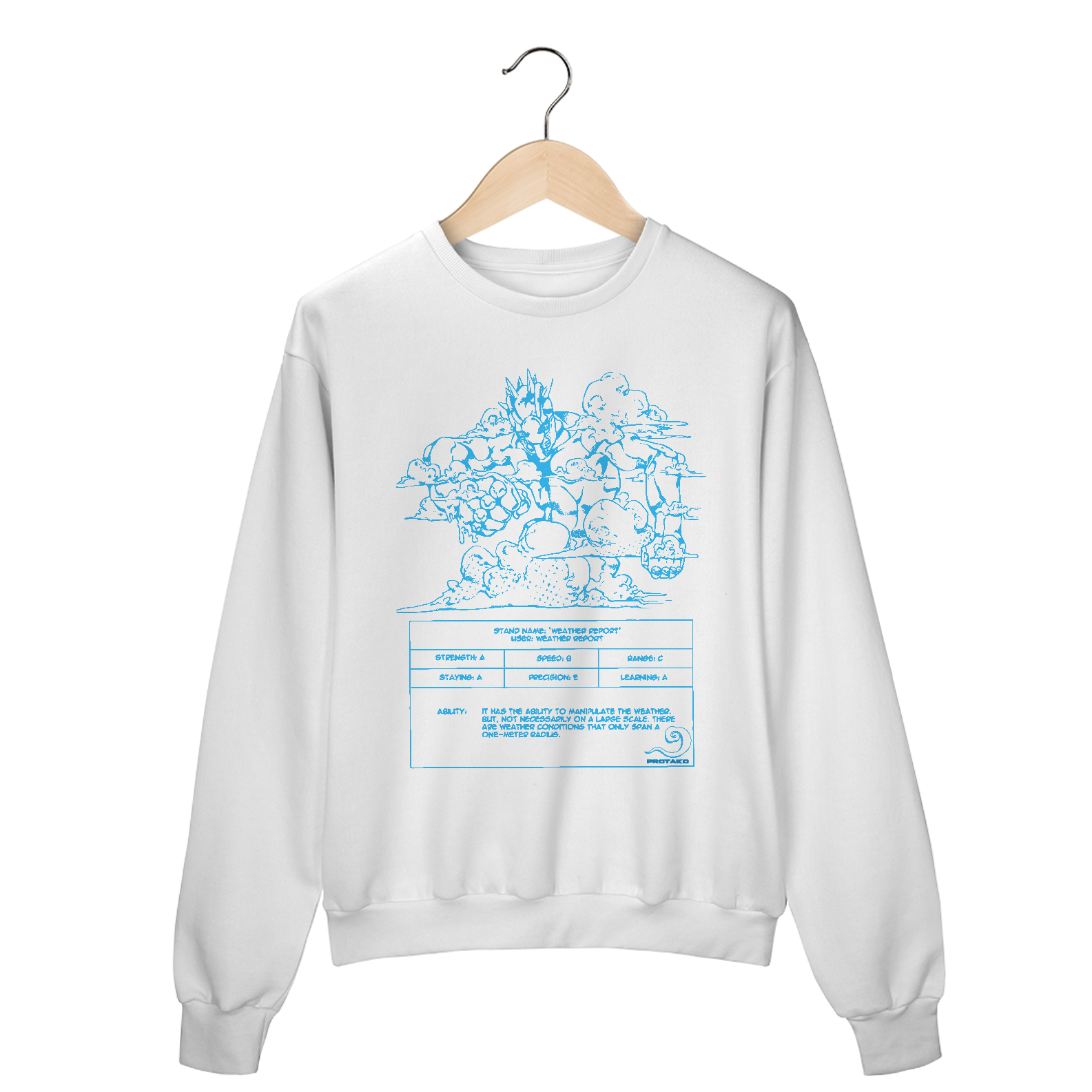 Nome do produto: Moletom Fechado Unisex Weather Frente