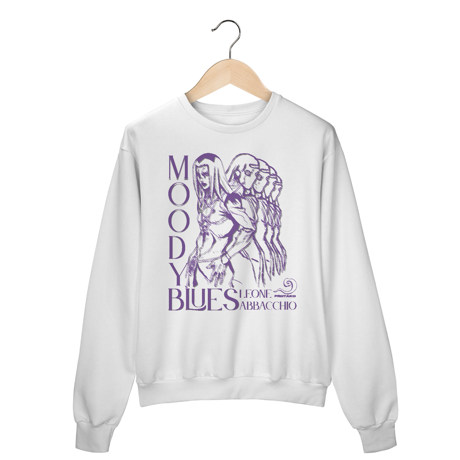 Nome do produto: Moletom Fechado Unisex Abbachio Frente 