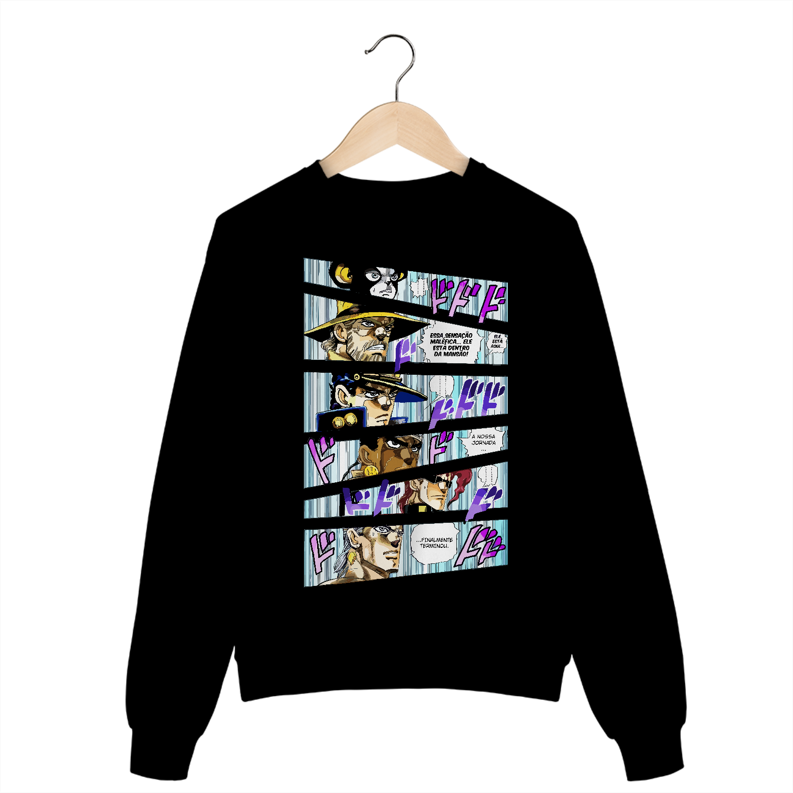 Nome do produto: Moletom Fechado Unisex Cruzeders Frente 