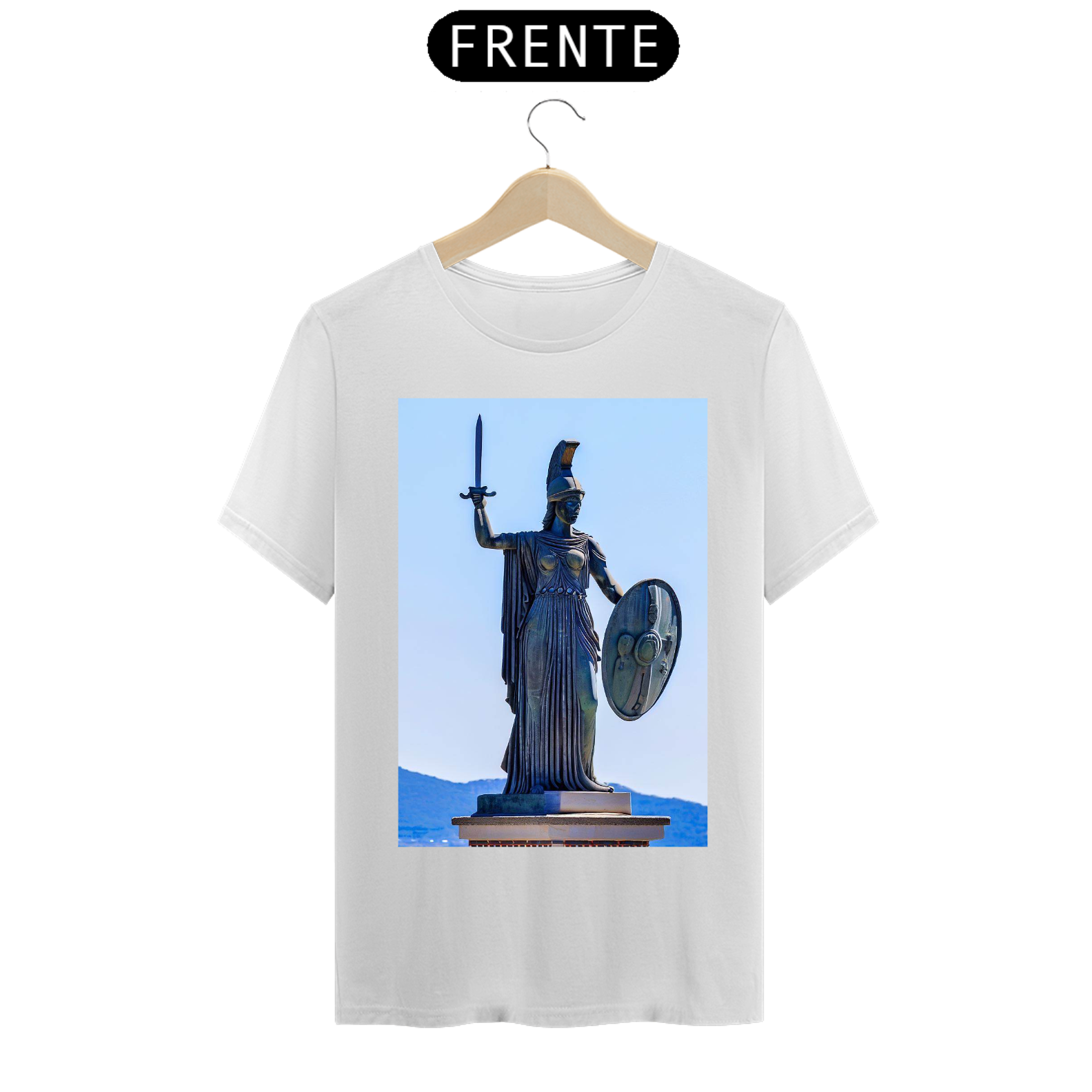 Camiseta Deuses gregos Atena