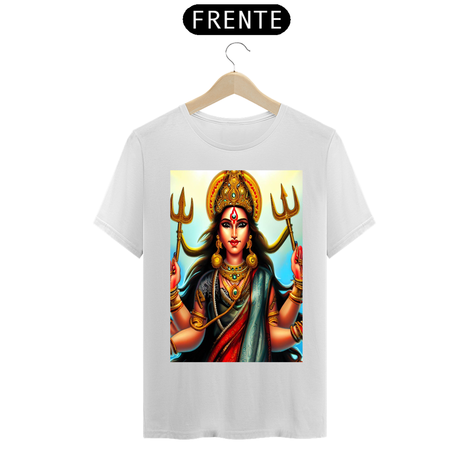 Camiseta Deuses hindus Kali