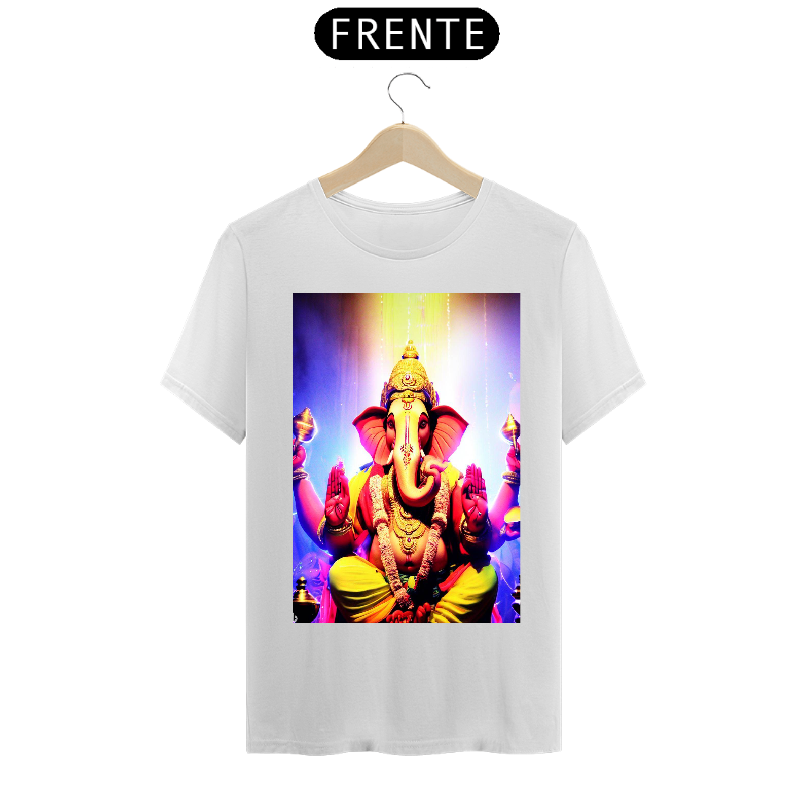 Camiseta Deuses hindus Ganesha
