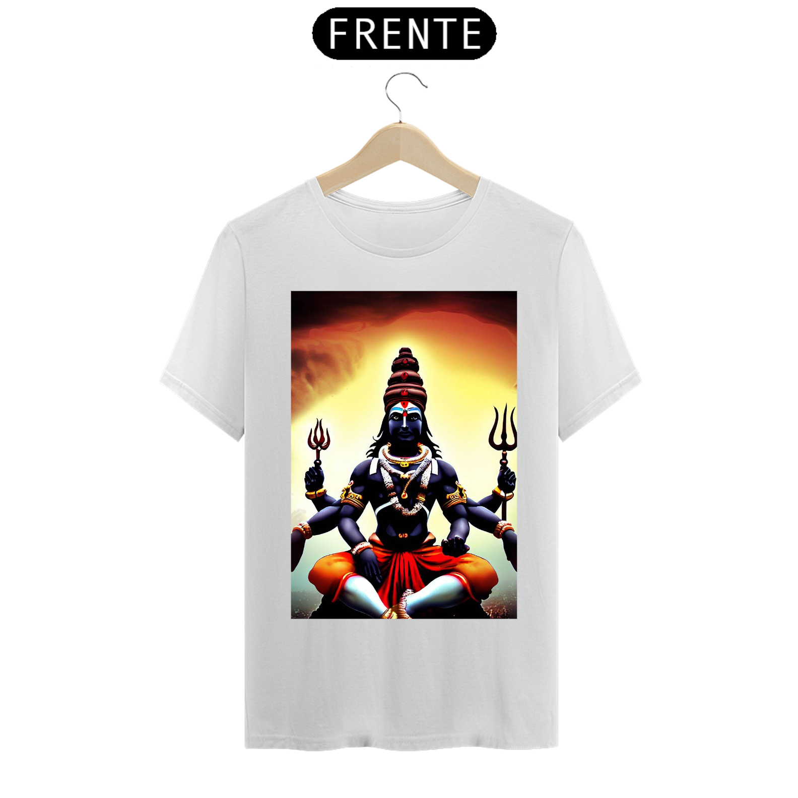 Camiseta Deuses hindus Shiva