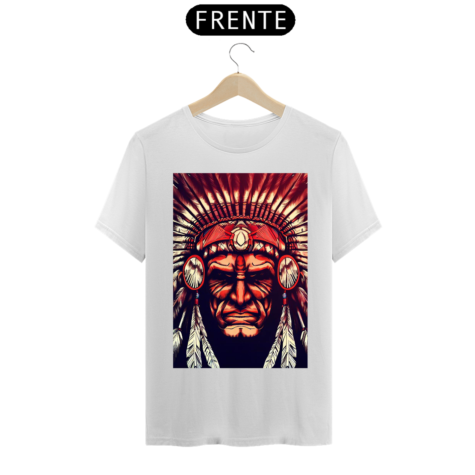 Nome do produto  Camisetas Indígenas Americanos 