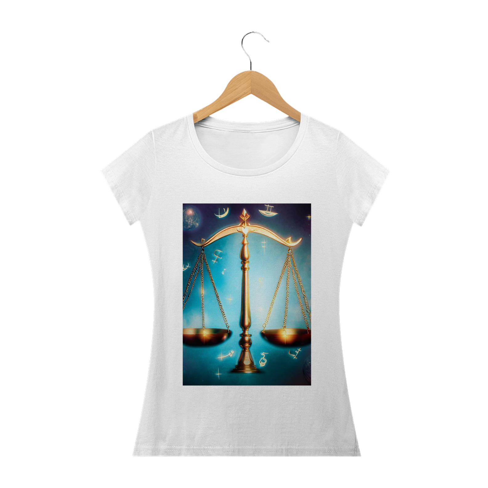 Nome do produto  Camiseta Feminina Signos Libra
