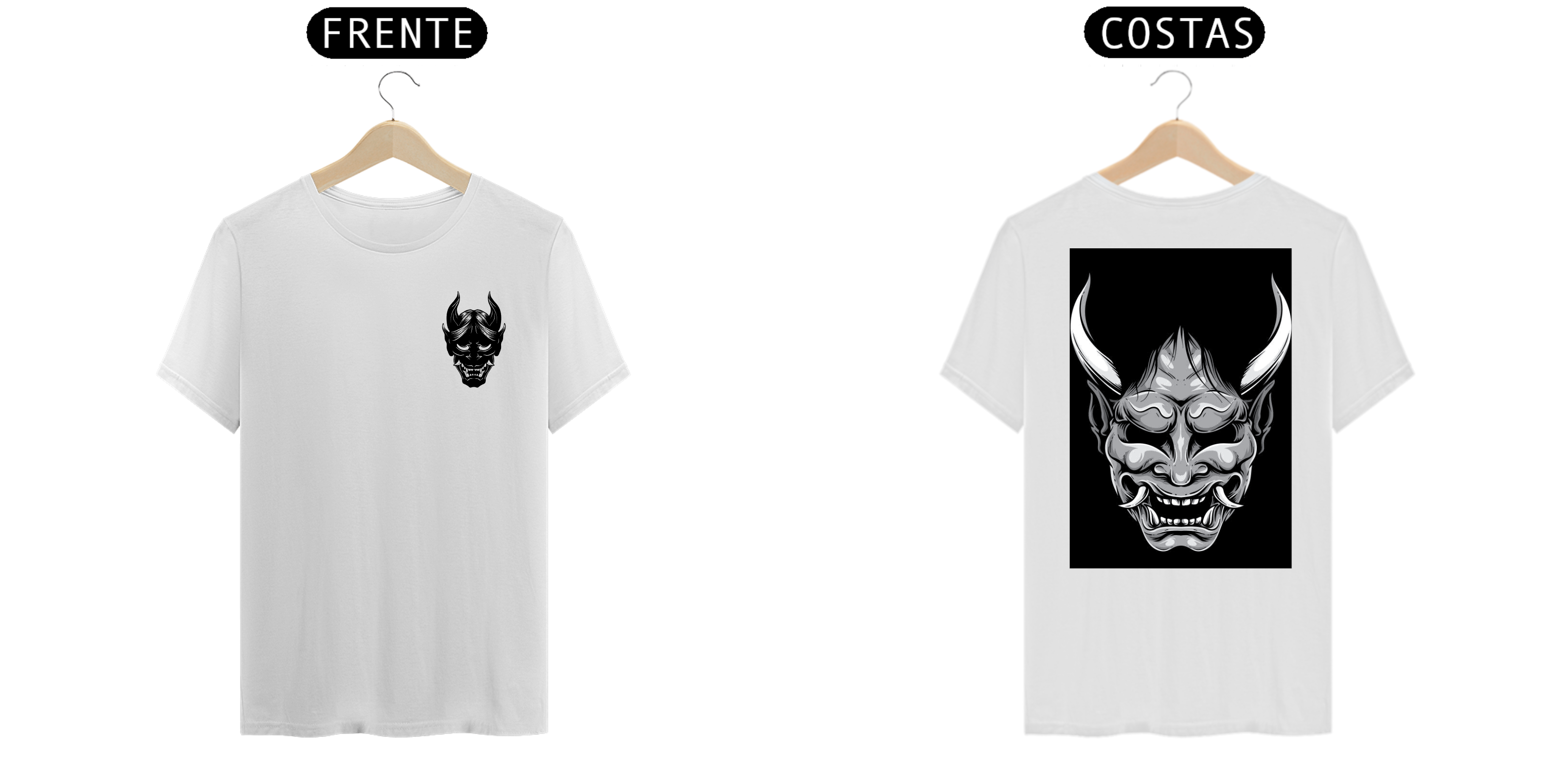 Nome do produto  Camiseta Hannya Japonês Dark