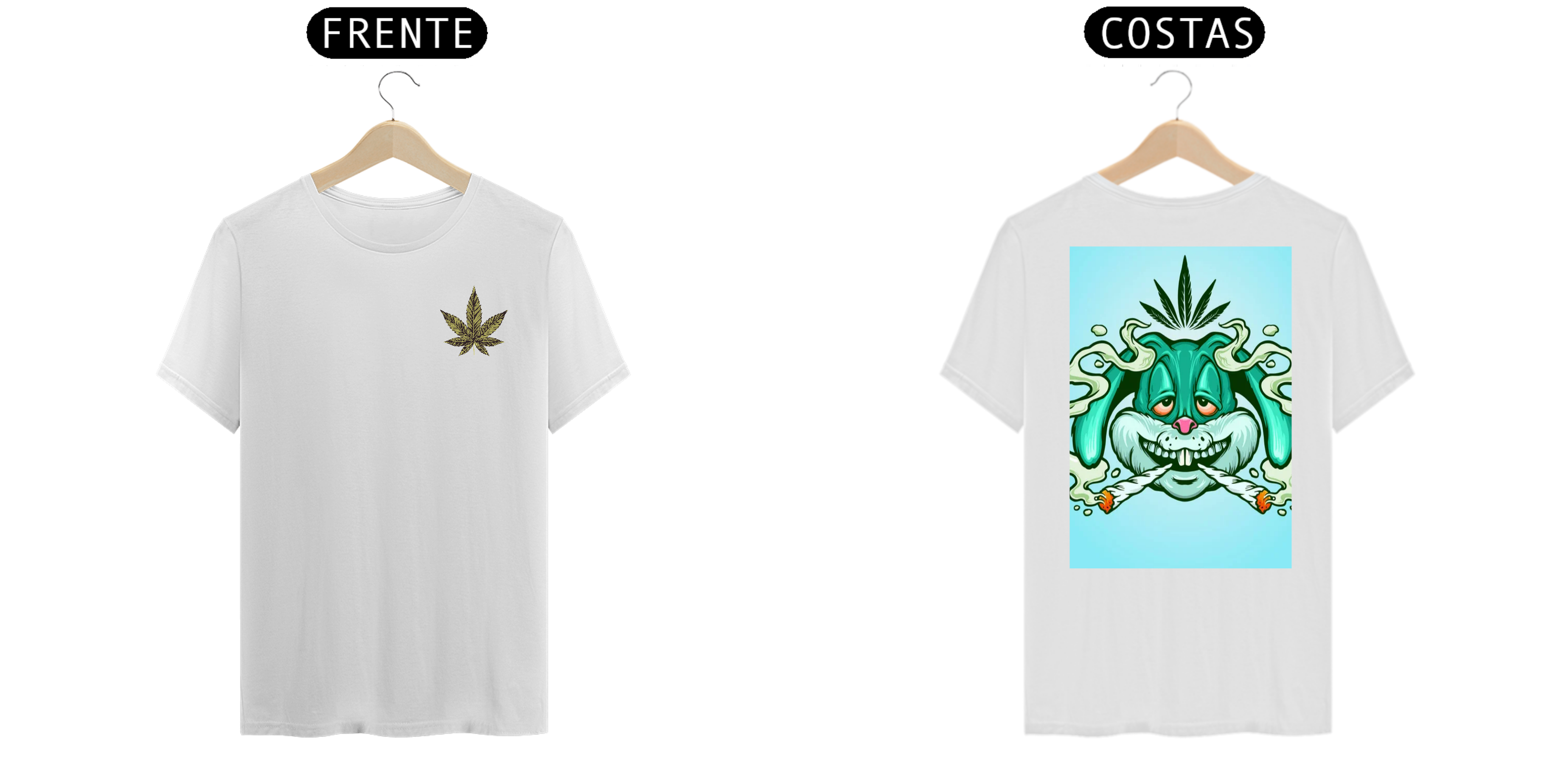 Camiseta Coelho chapado 