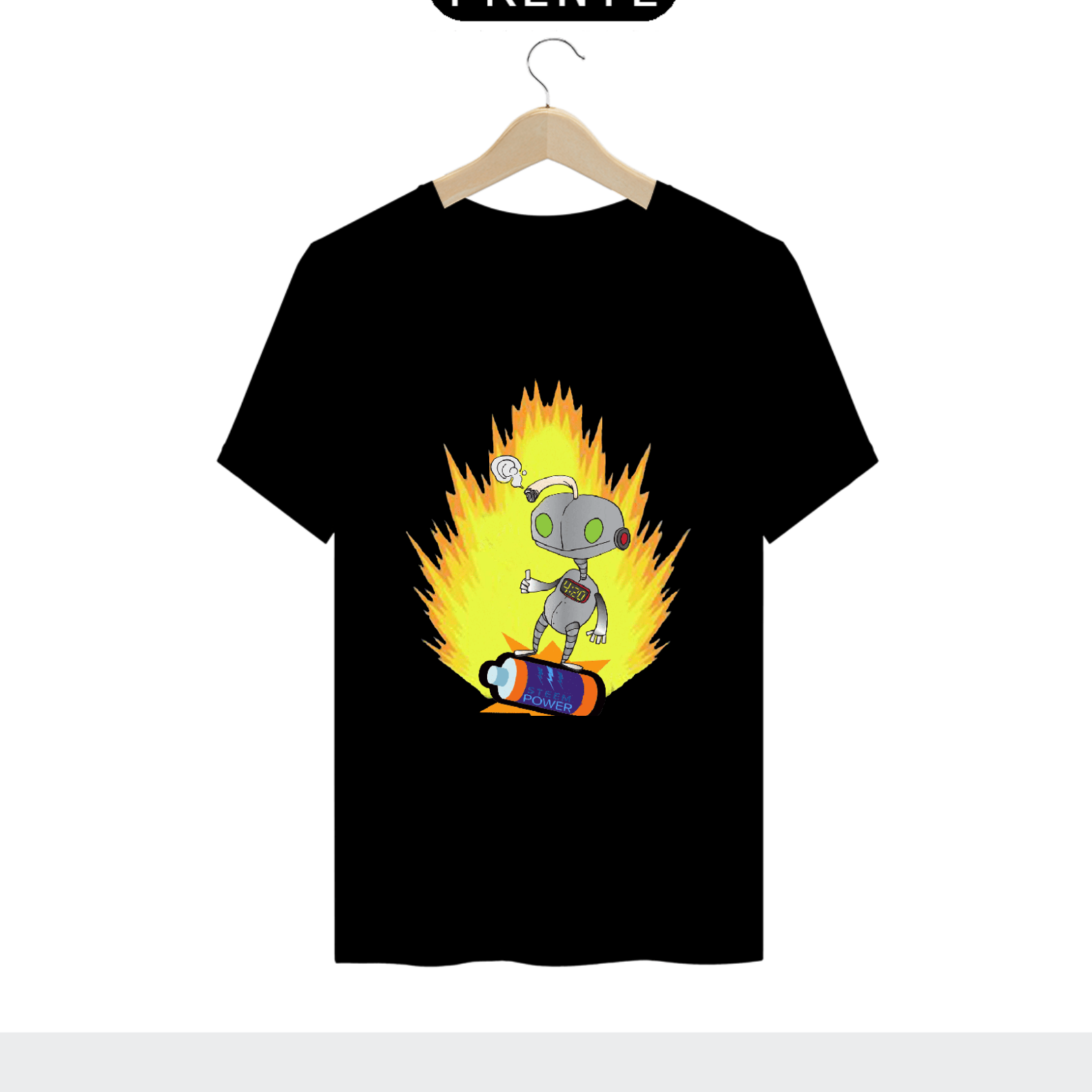 Camiseta robô 4:20