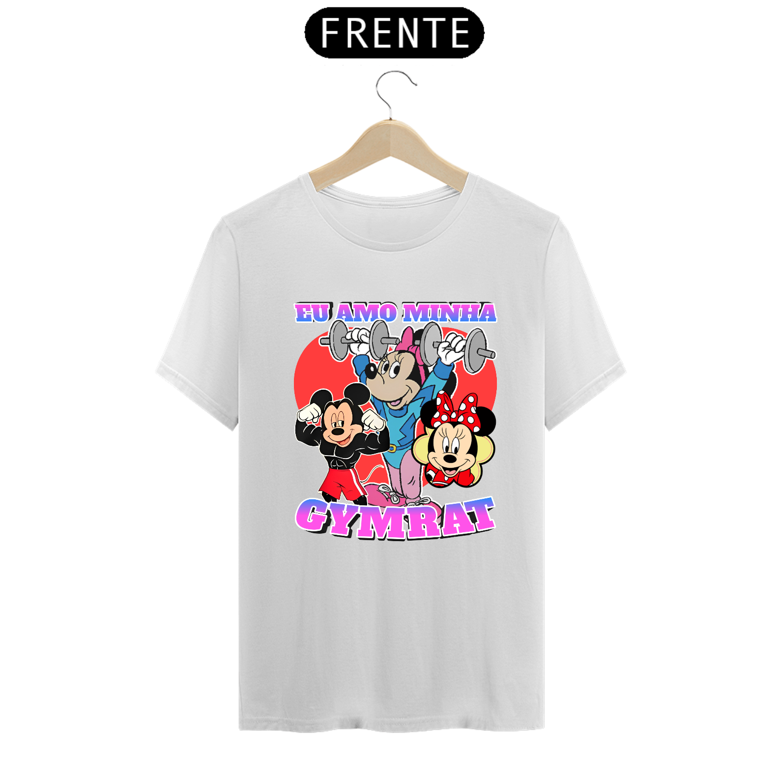 Camiseta Amo Minha Gymrat