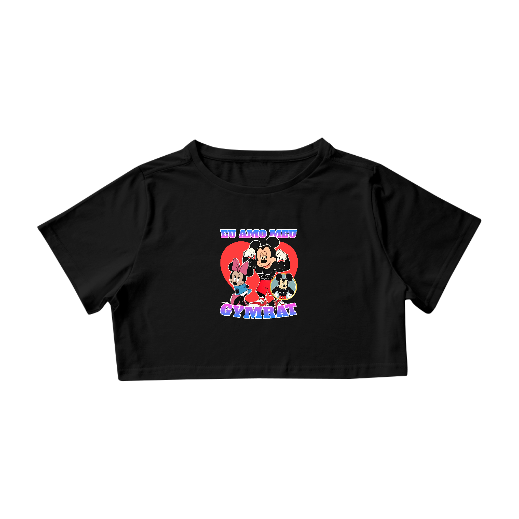 Cropped Amo Meu Gymrat