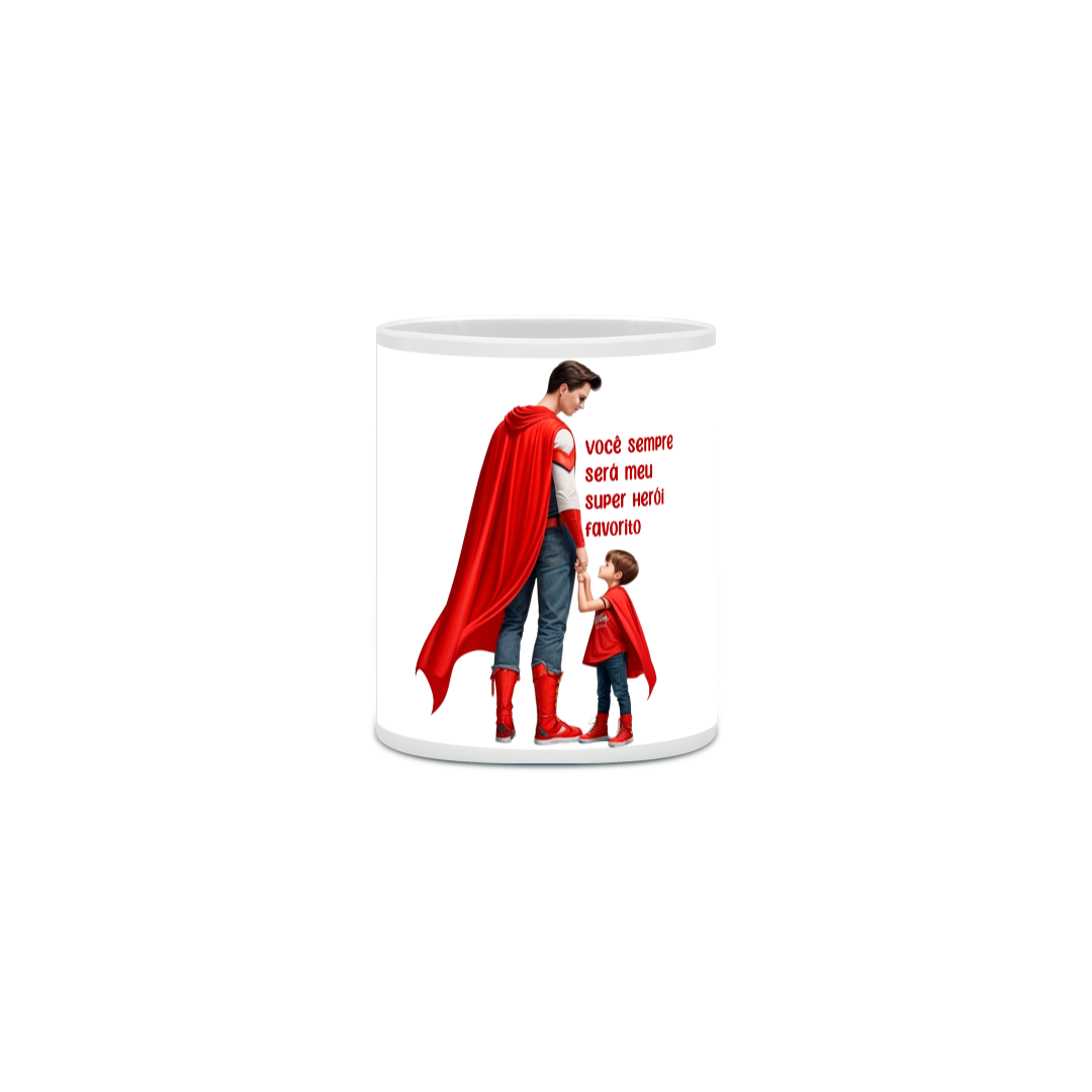 Caneca Pai - Super herói favorito