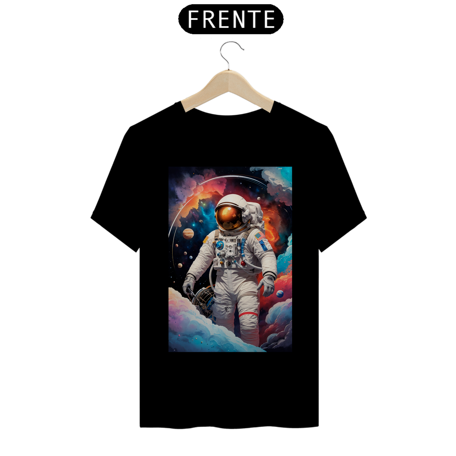Camiseta Astronauta - Explorador Espacial
