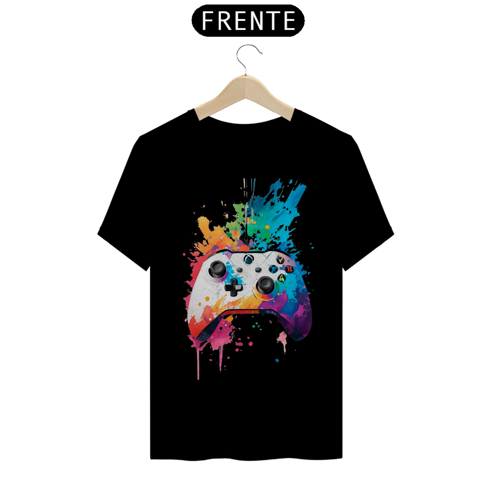 Camiseta - Controle gamer 