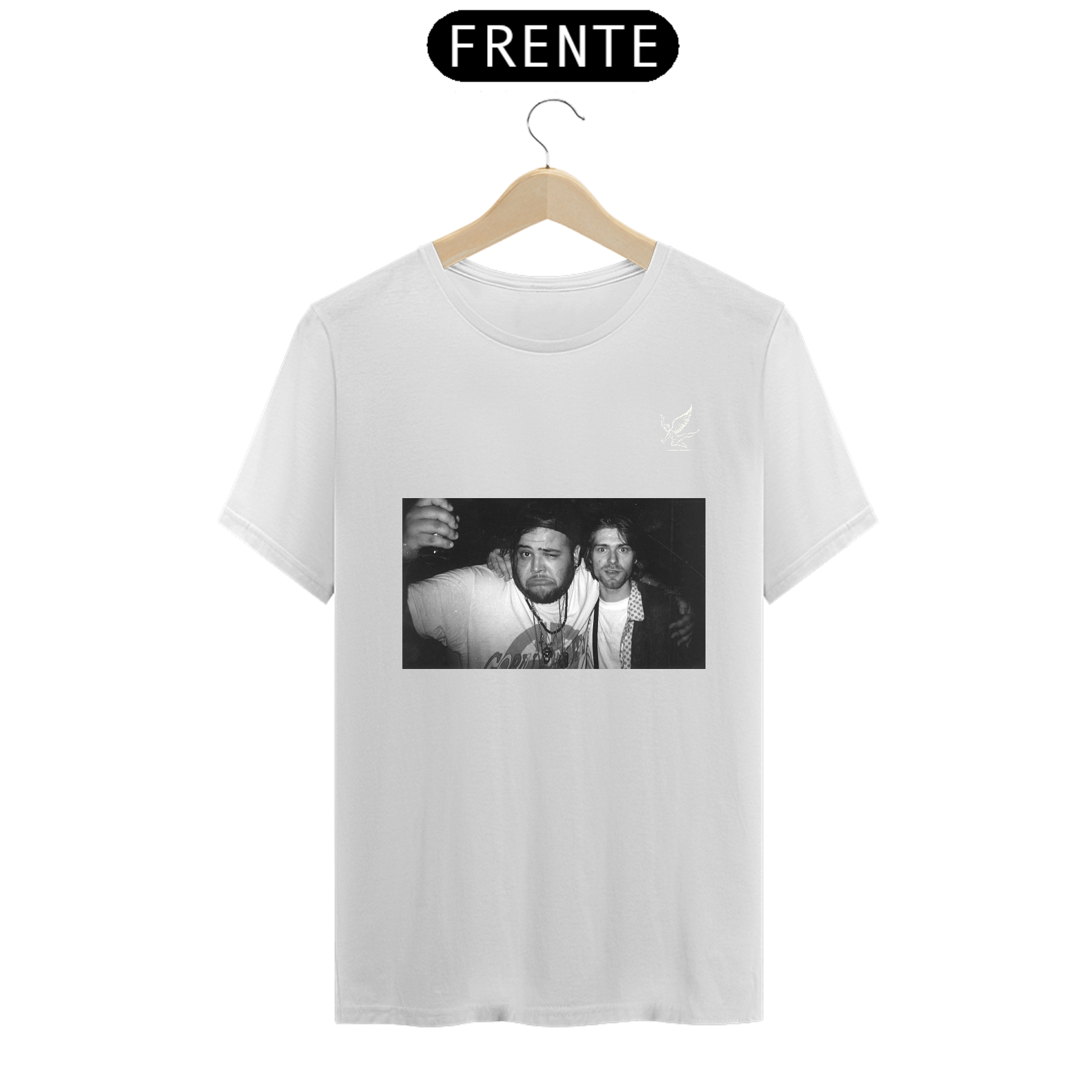 João Gordo e Kurt Cobain