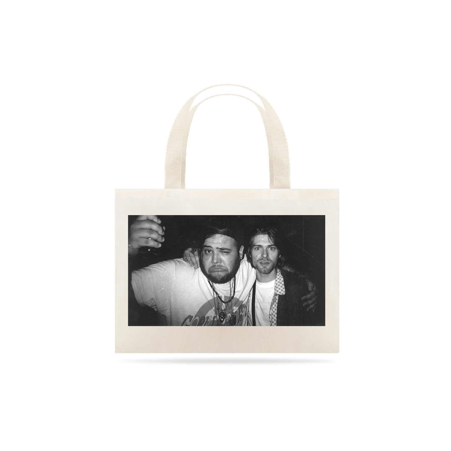 Ecobag João Gordo e Kurt Cobain