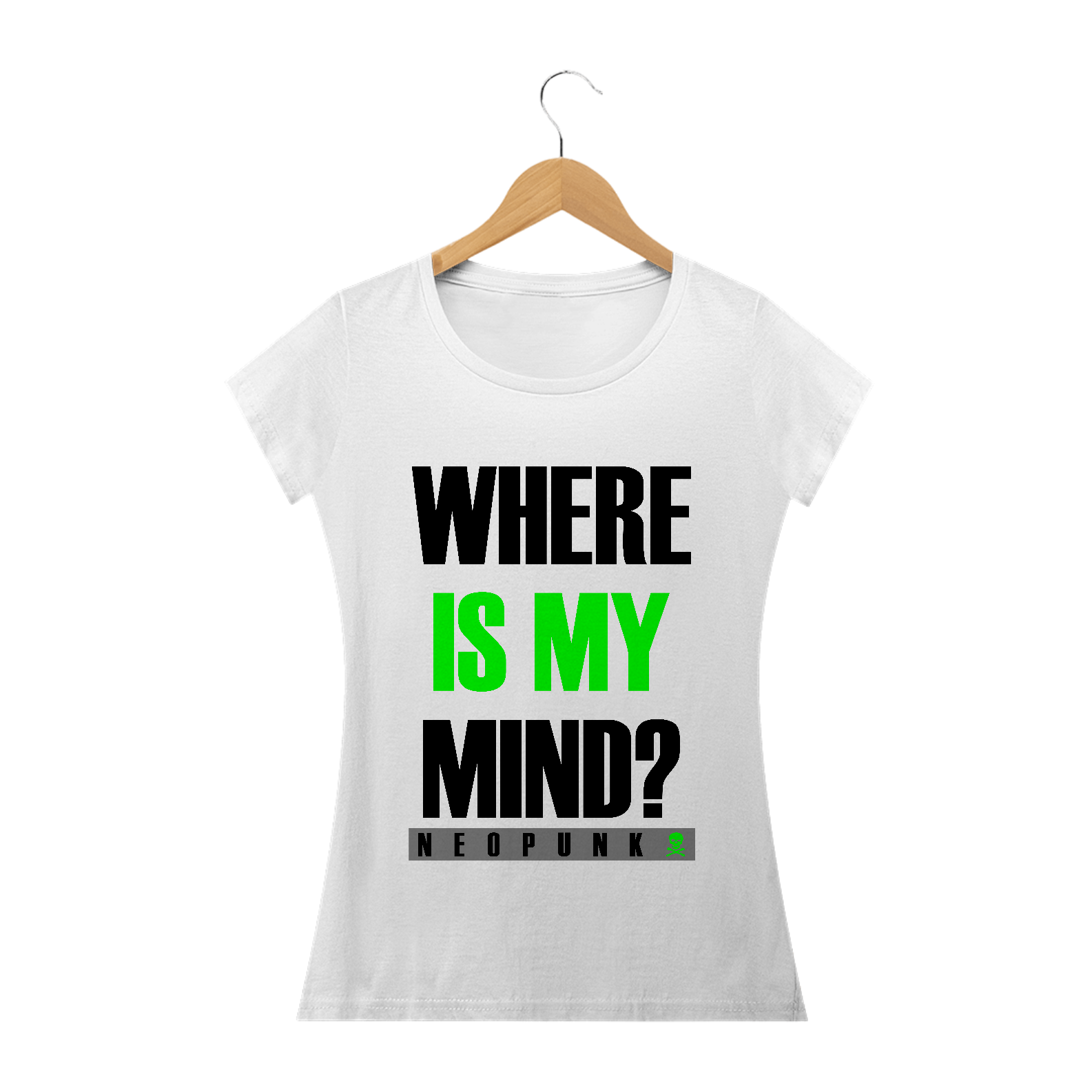 Nome do produto  Camiseta Feminina Where Is My Mind?