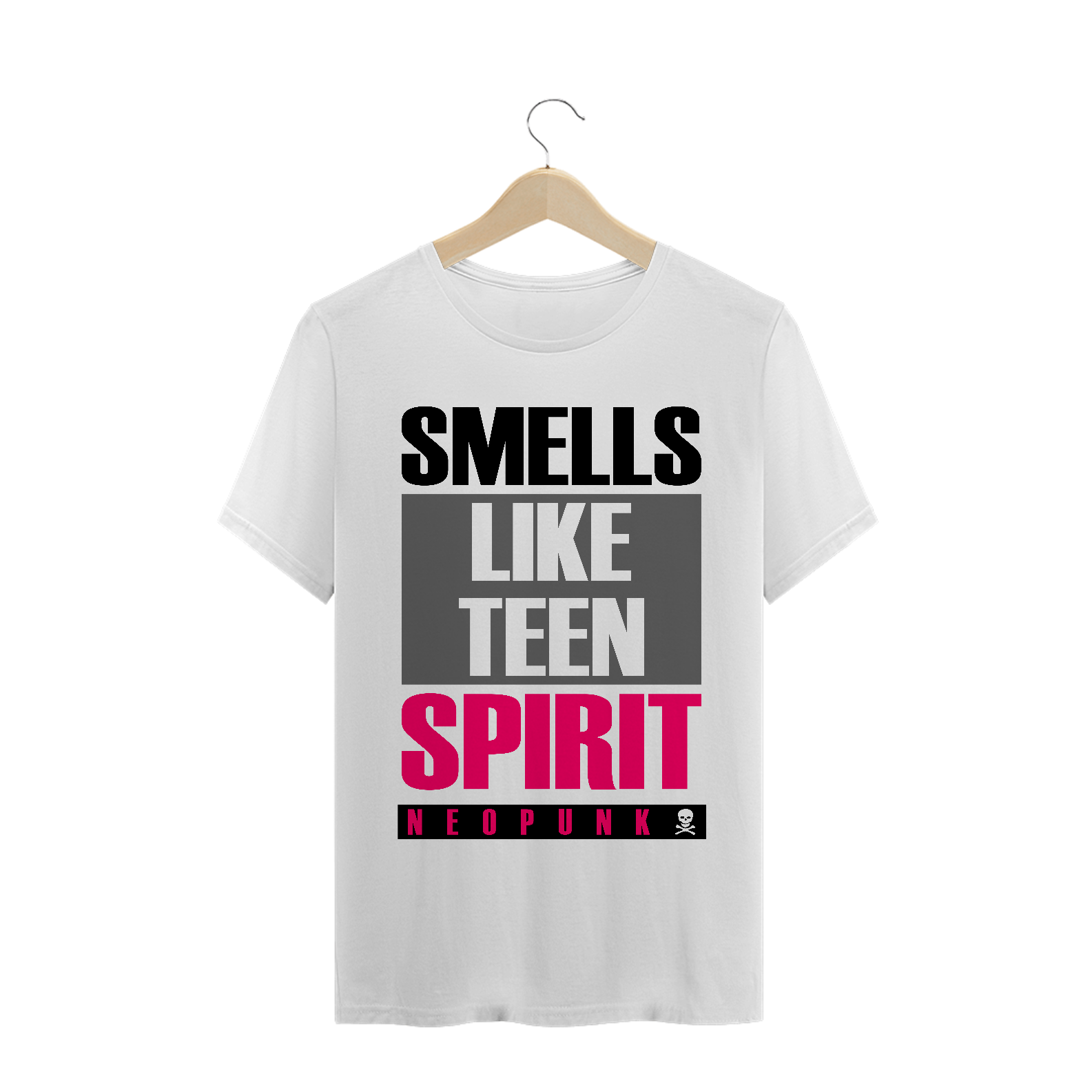 Nome do produto  Camiseta Masculina Smells Like Teen Spirit