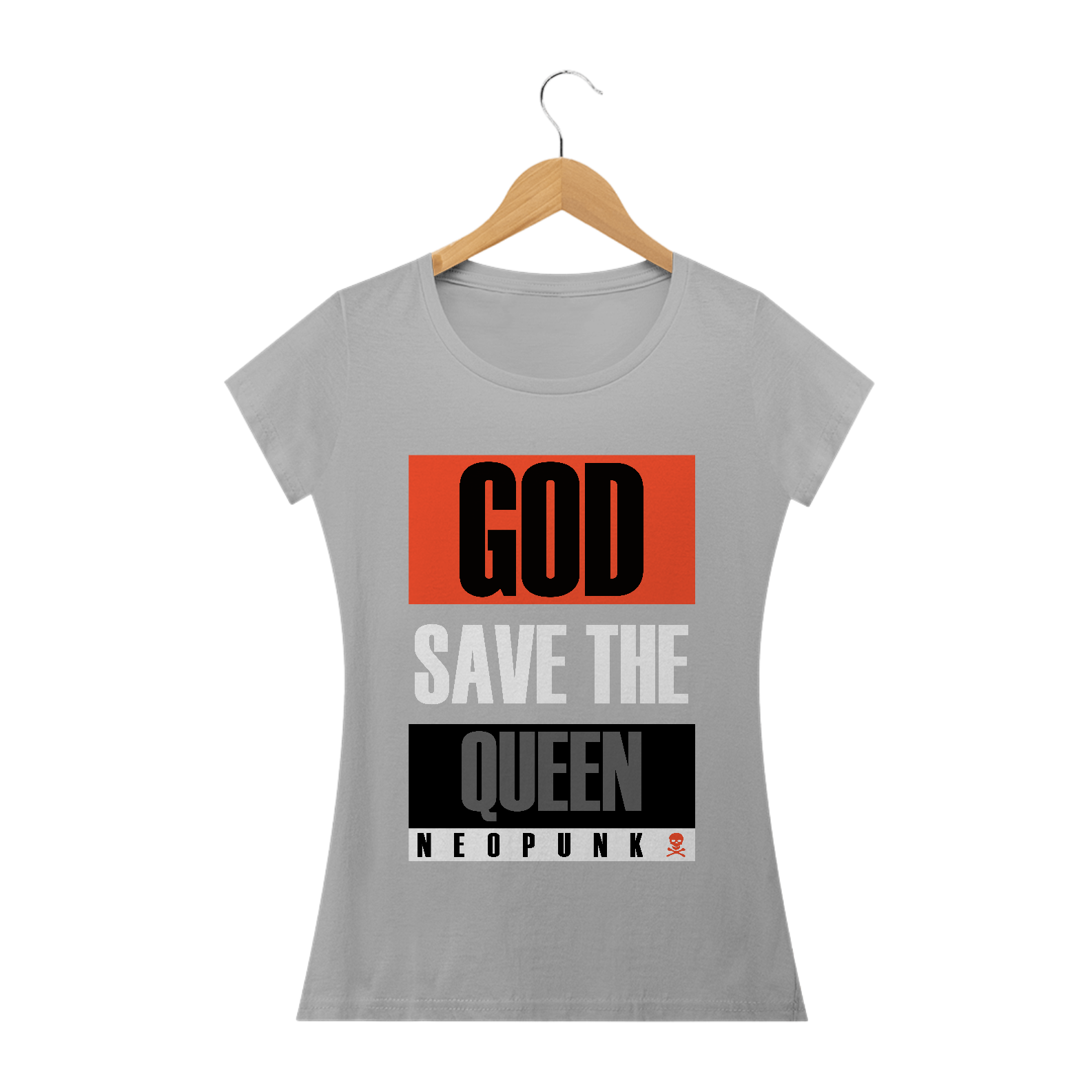 Nome do produto  Camiseta Feminina God Save The Queen