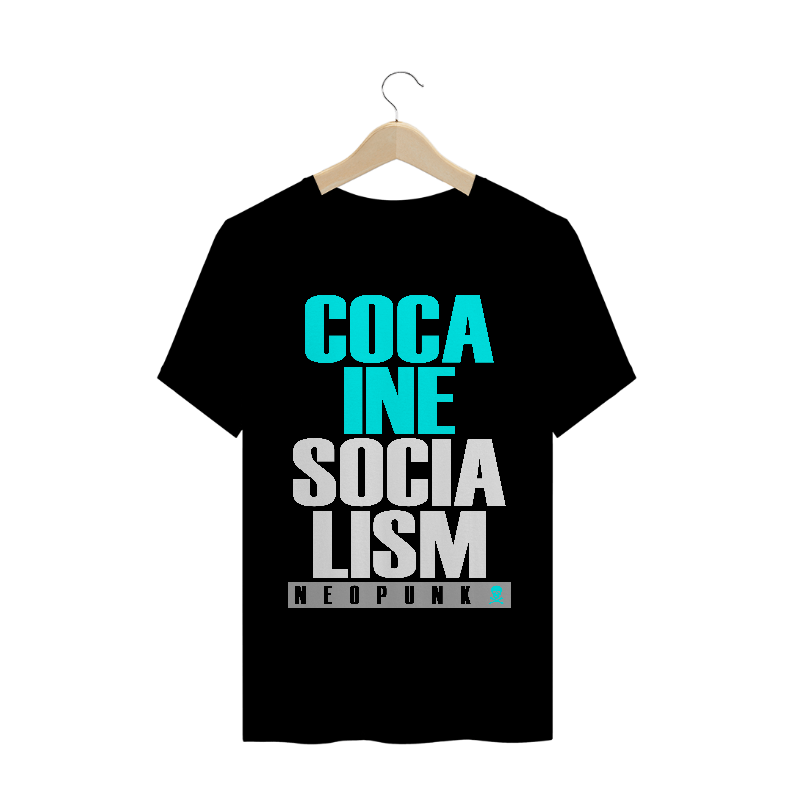 Nome do produto  Camiseta Masculina Cocaine Socialism