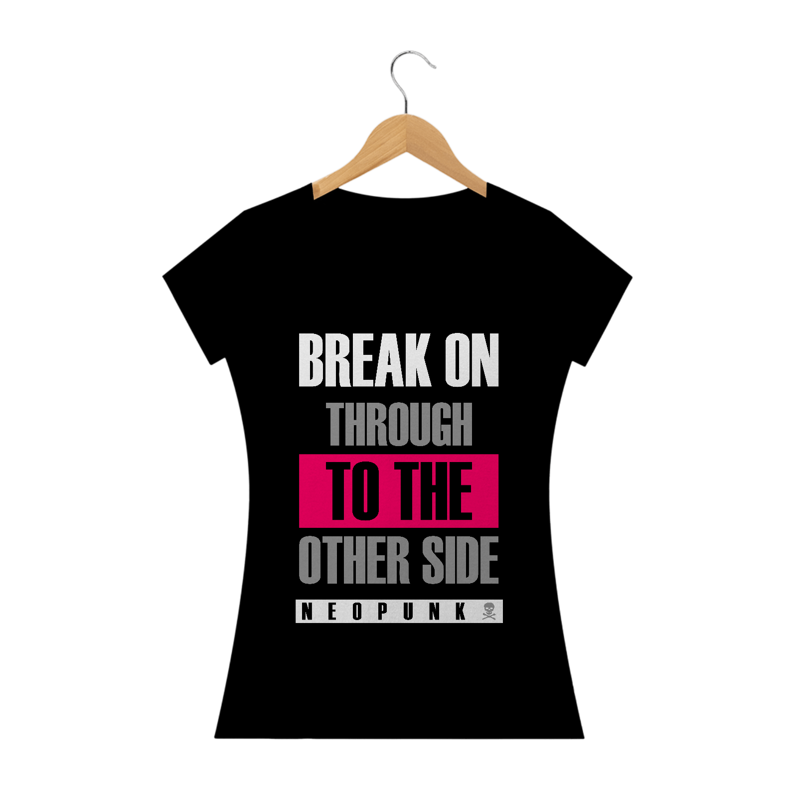 Nome do produto  Camiseta Feminina Break On Through To The Other Side