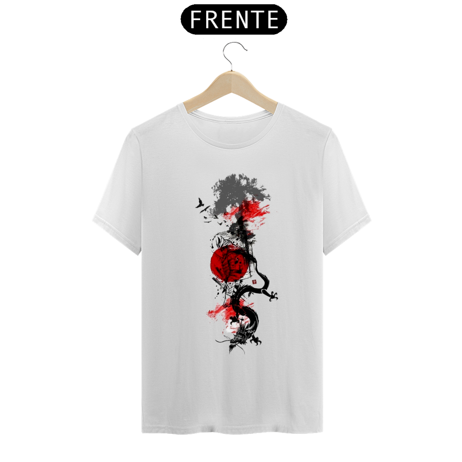 Camisa japonesa T-shirt classic Masculina