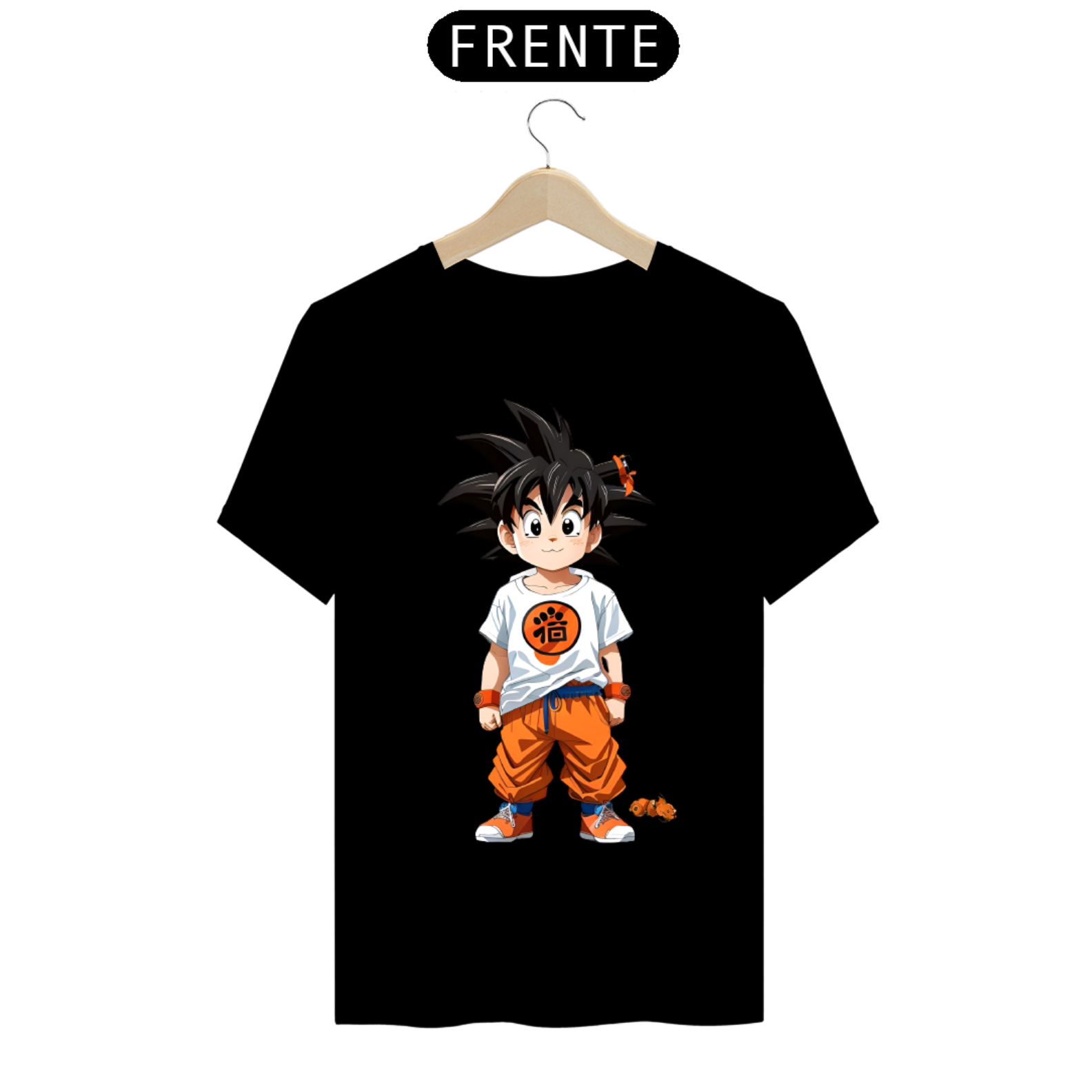 CAMISETA CLÁSSICA DRAGON BALL GOKU KID MODERNO